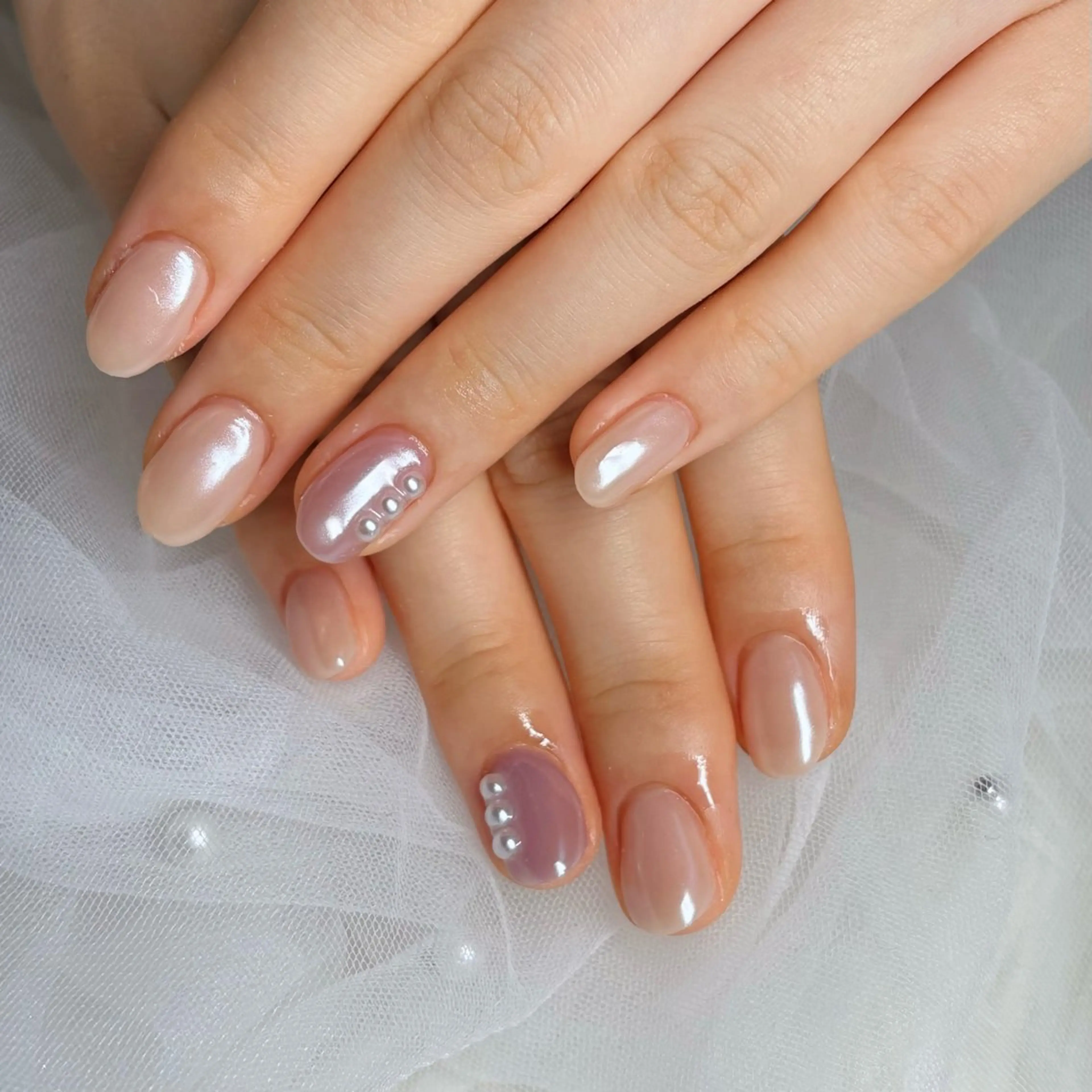 ネイル アートネイル シンプルネイル ハンドネイル cerisier 坂本のネイルデザイン