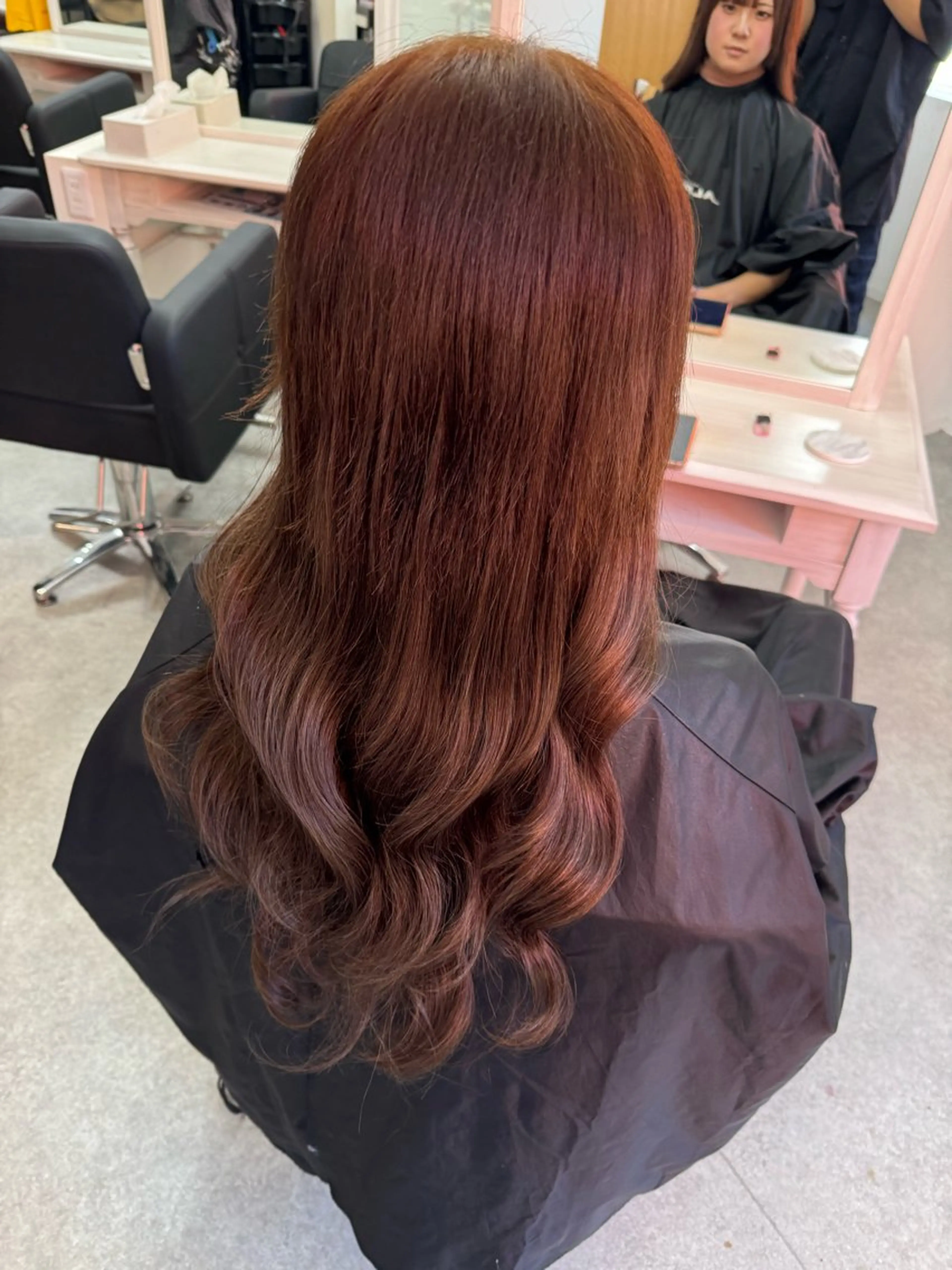 ロング NAOKI /海外風のヘアスタイル