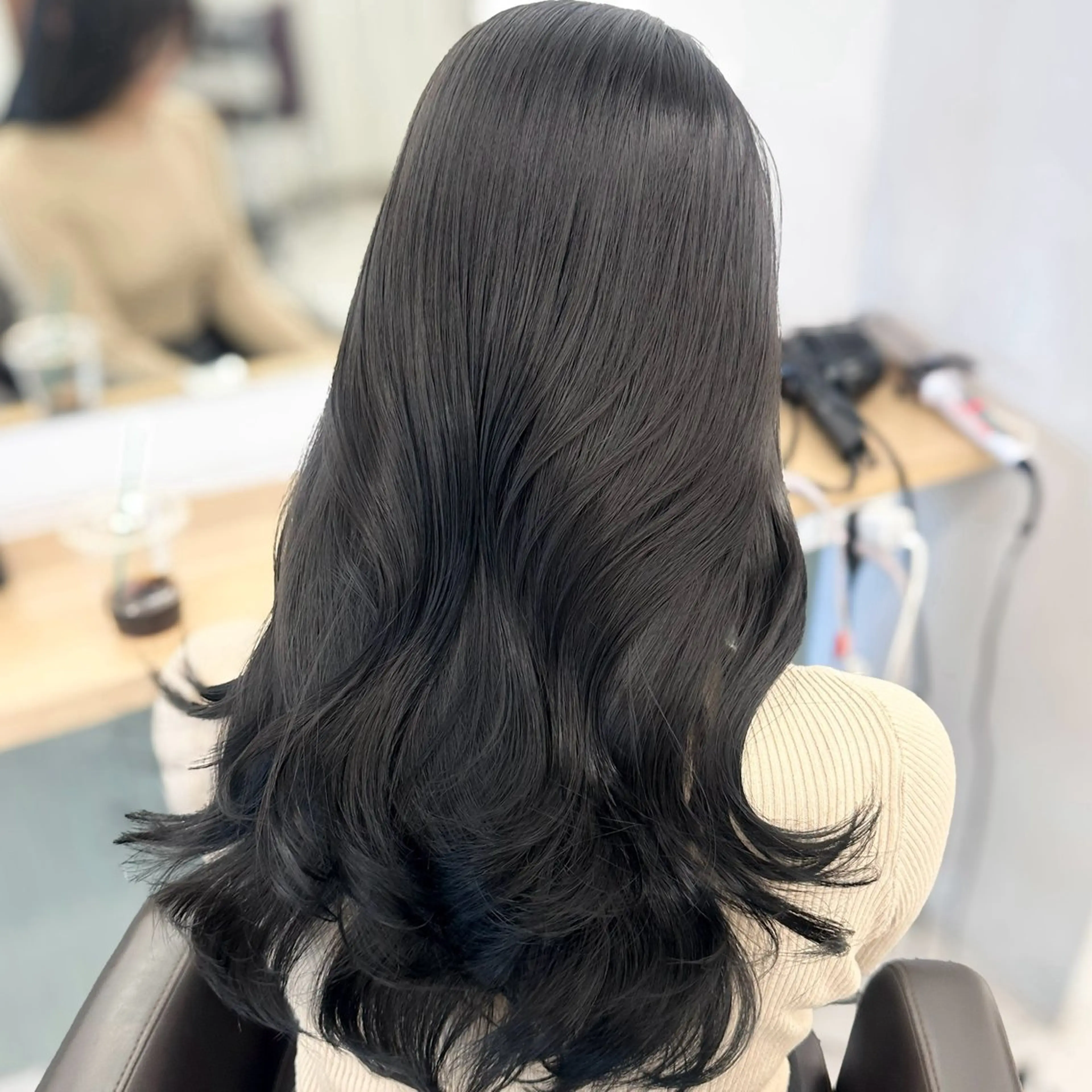 ロング カラー カット ヘアカラー トリートメント ブリーチなし/レイヤ ー特化🌈Tommyのヘアスタイル