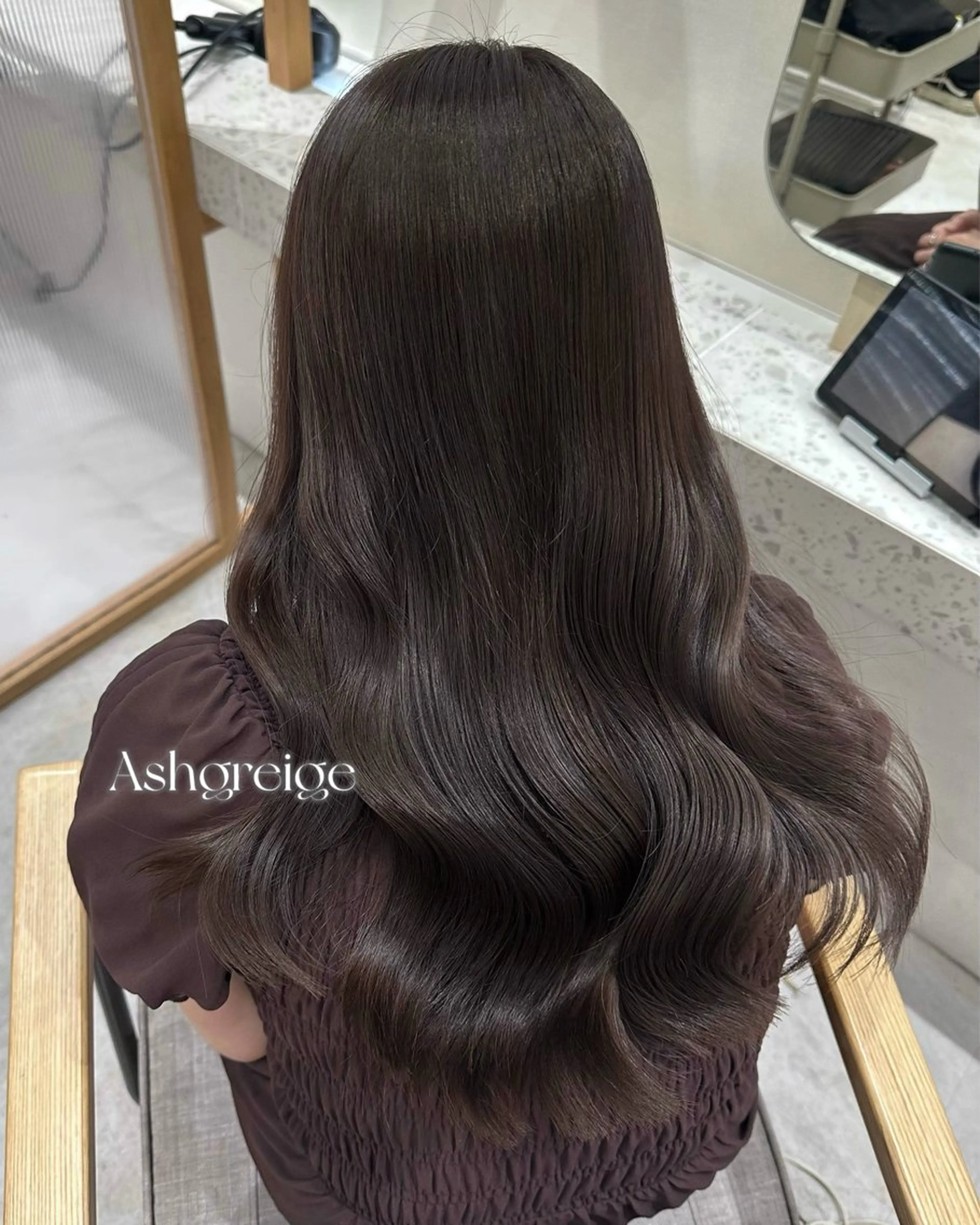 🎄12月限定🎄ヒアルロン酸inケアカラー+整えカット✂️＋6step超音波TOKIOトリートメント✨の写真