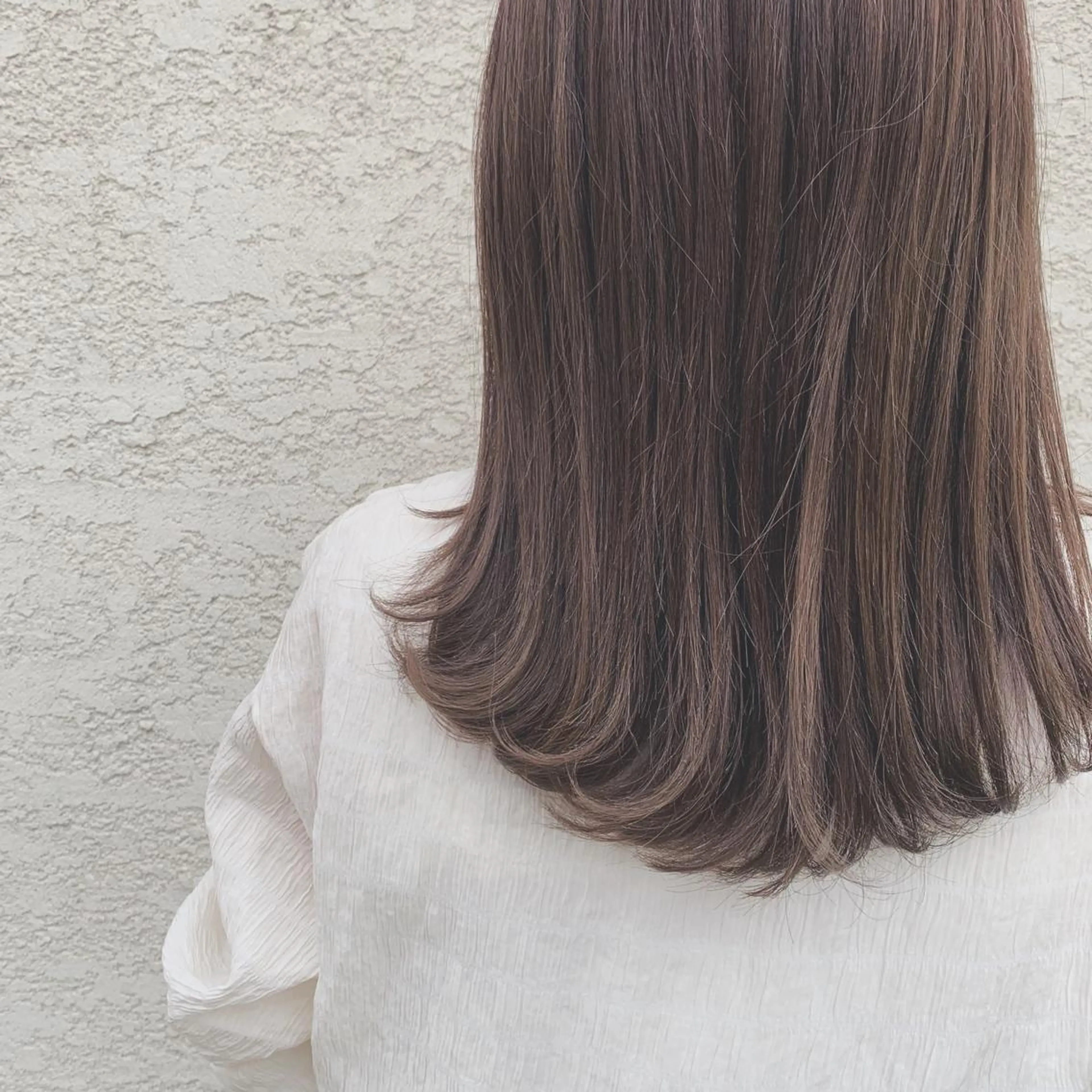 セミロング 現地韓国ヘア🇰🇷 Chisaki치사키のヘアスタイル