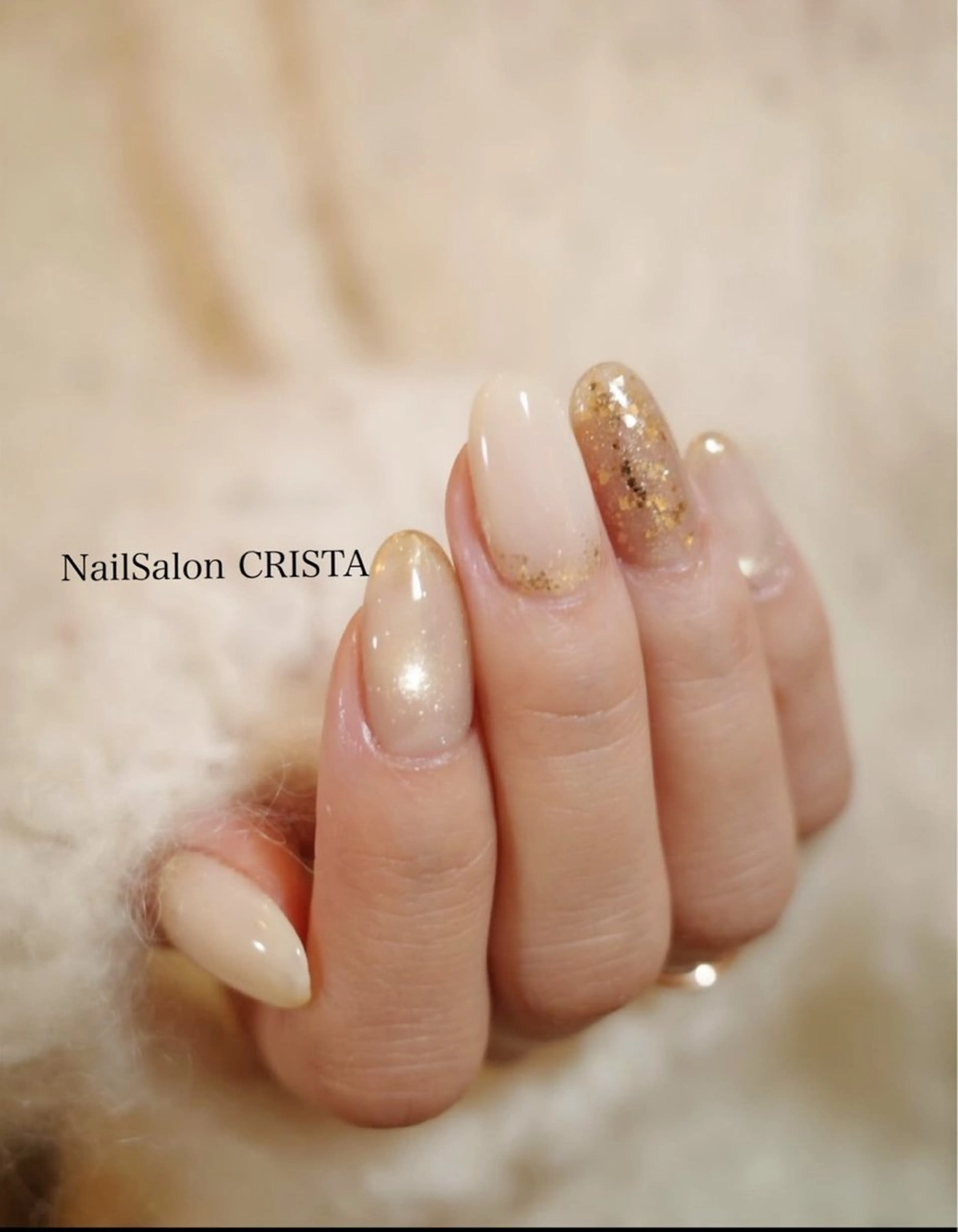 ネイル フットネイル ジェルネイル マグネットネイル オフィスネイル ワンカラーネイル NAILSALON CRISTA所属・🤍CRISTA yui🤍のネイルデザイン