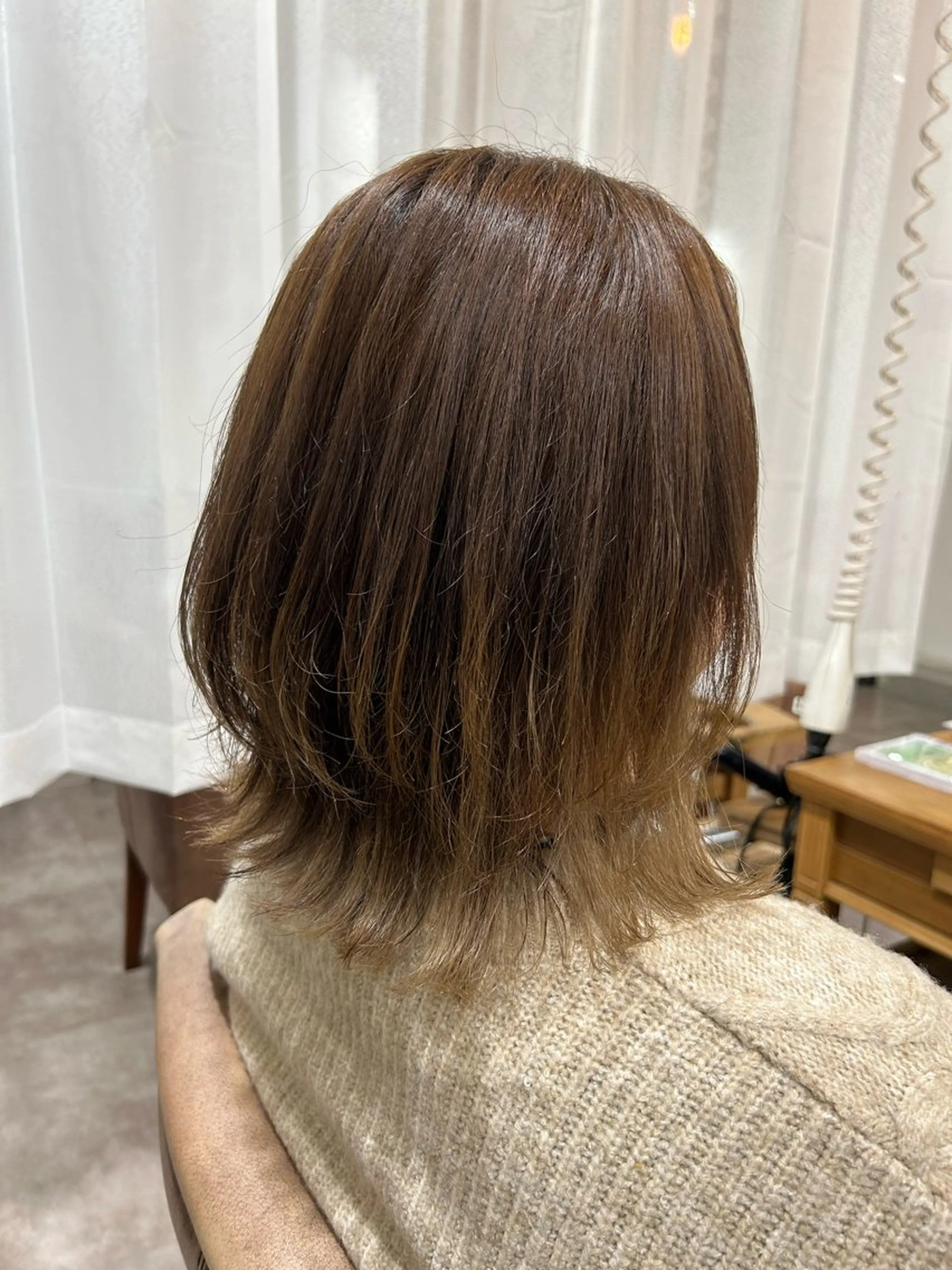 ミディアム カラー merc.🌿✨ いとうりかのヘアスタイル