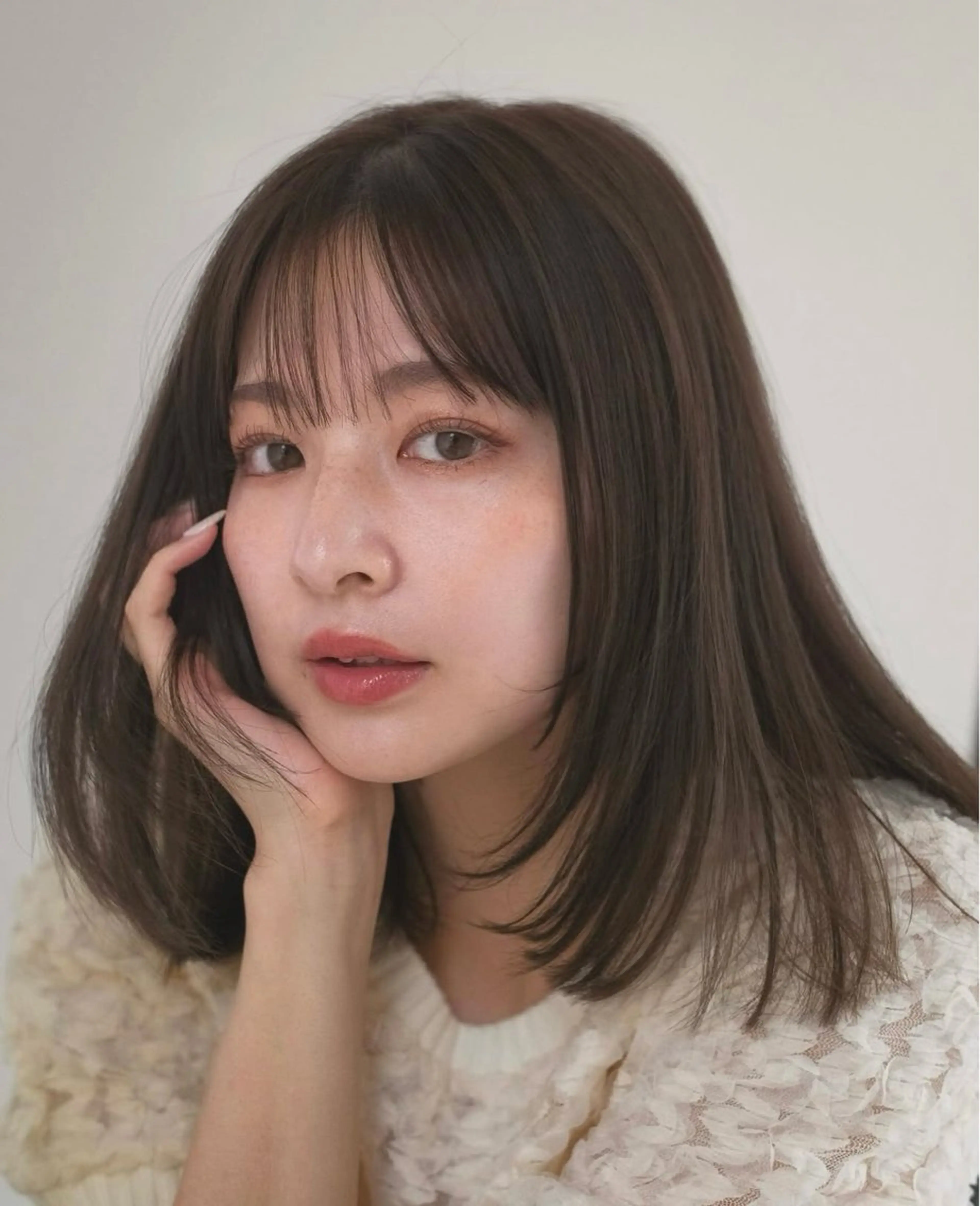 ミディアム ミディアム特化 COA日向のヘアスタイル