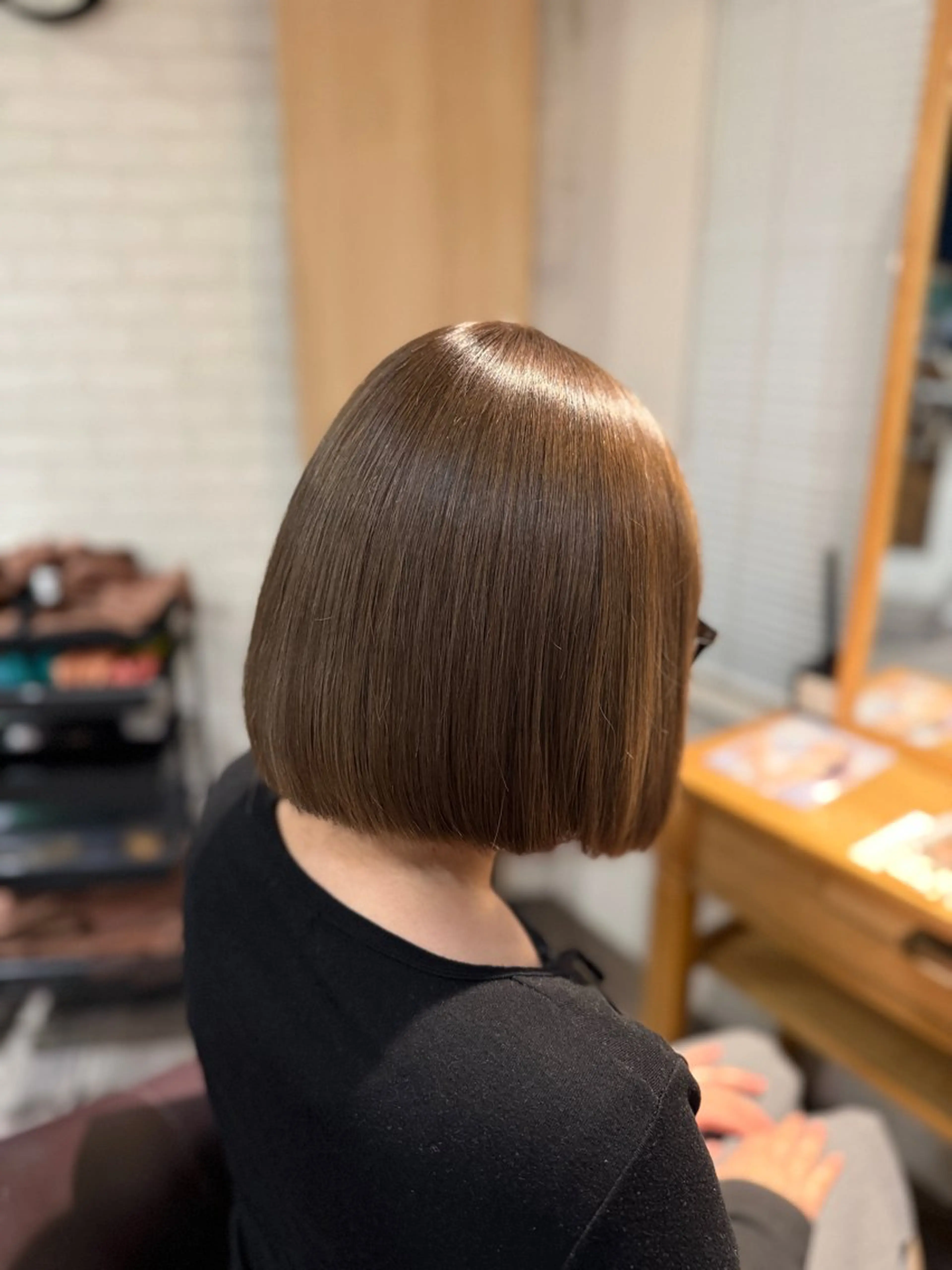 ショート カラー ヘアカラー Afinar 乃空(ノア)のヘアスタイル