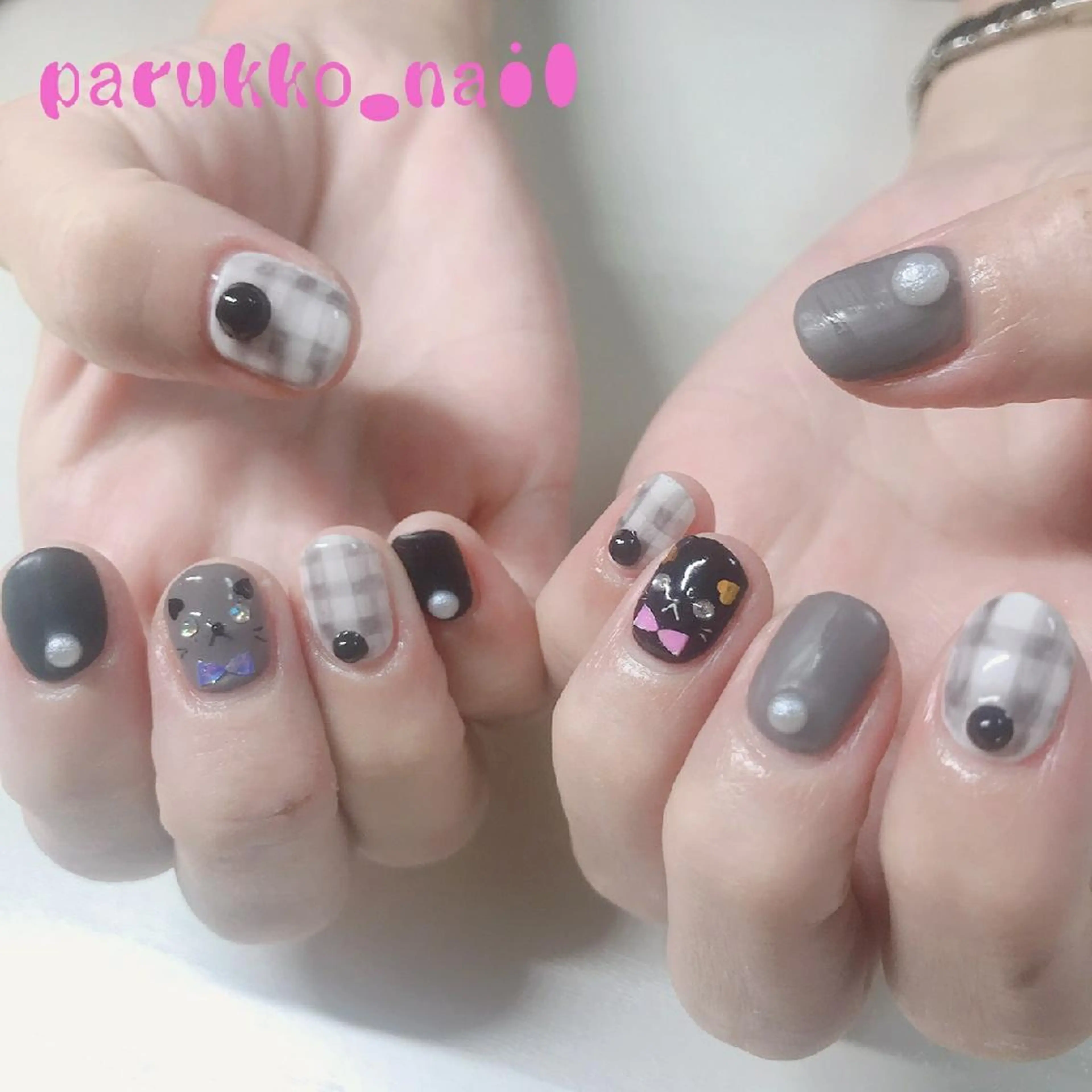 ネイル 爪工房ぱるっこ所属・川岡 香を里のネイルデザイン
