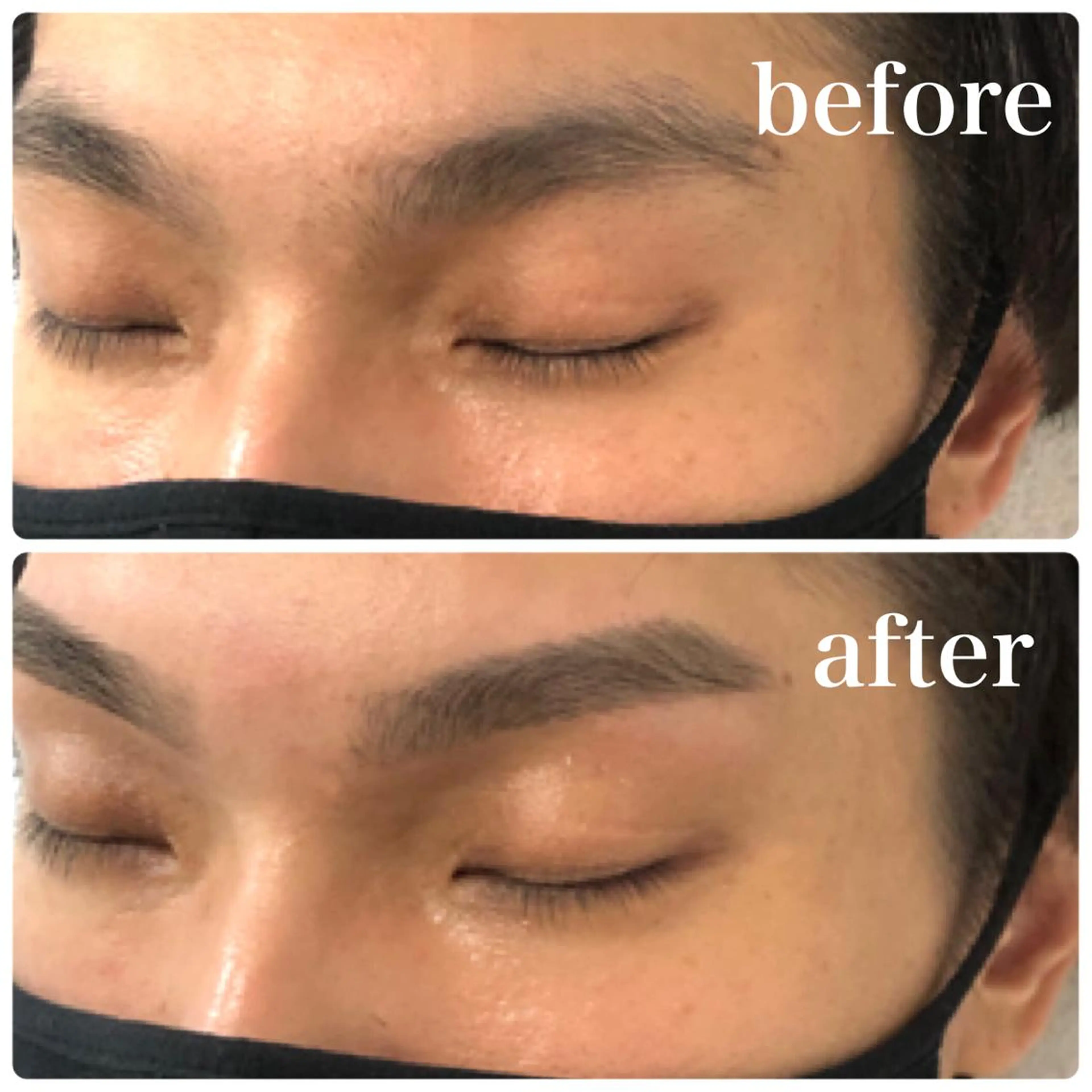 カラー パーマ メンズ アイブロウ メンズパーマ 眉カット ハリウッドブロウリフト メンズアイブロウ 眉毛ワックス脱毛 ar+  hair salon所属・眉毛専門店✨ar+ 新宿 NARUMIの眉毛・アイブロウイメージ