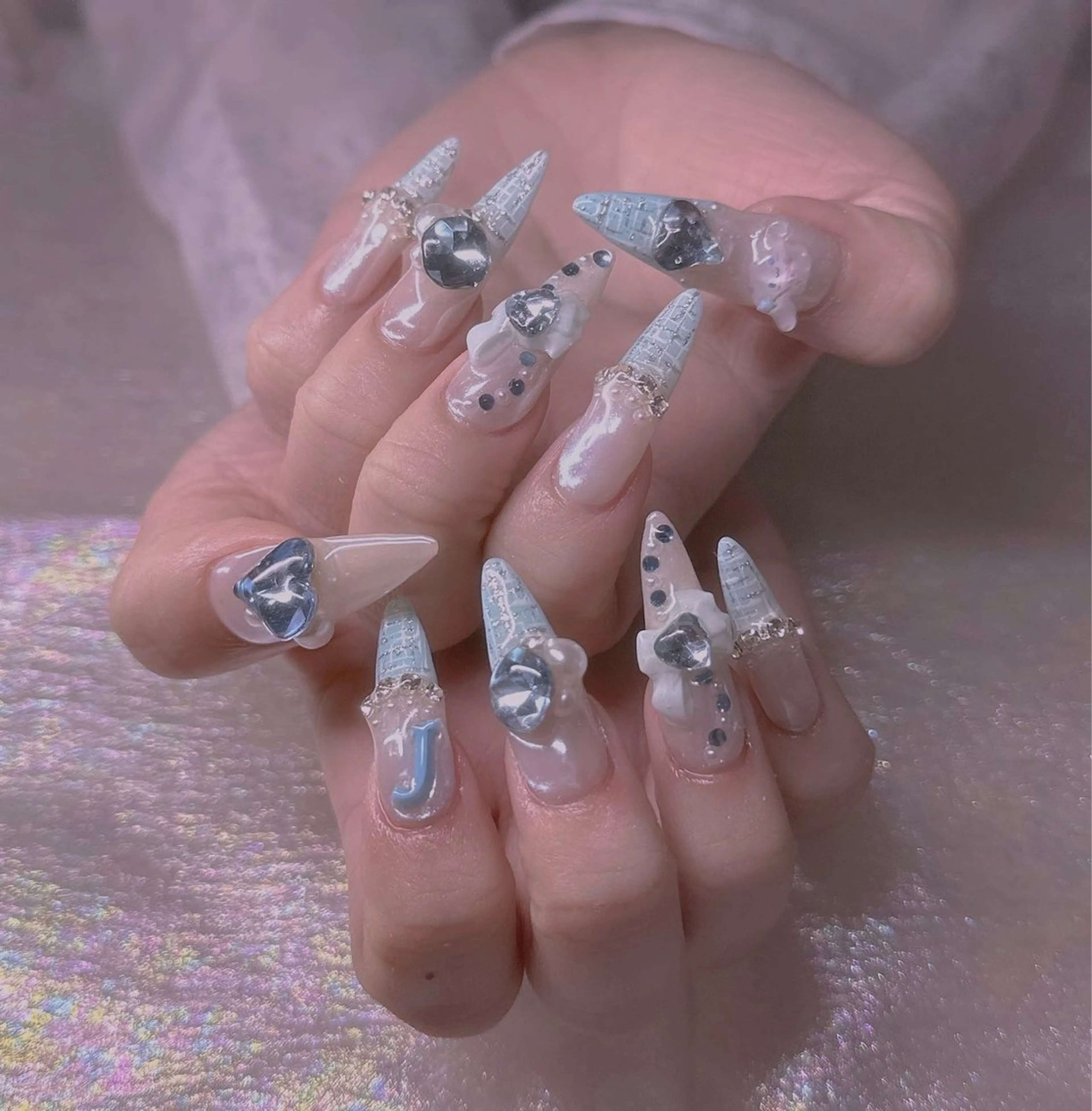 ネイル 長さだし専門店 M2　rikaのネイルデザイン