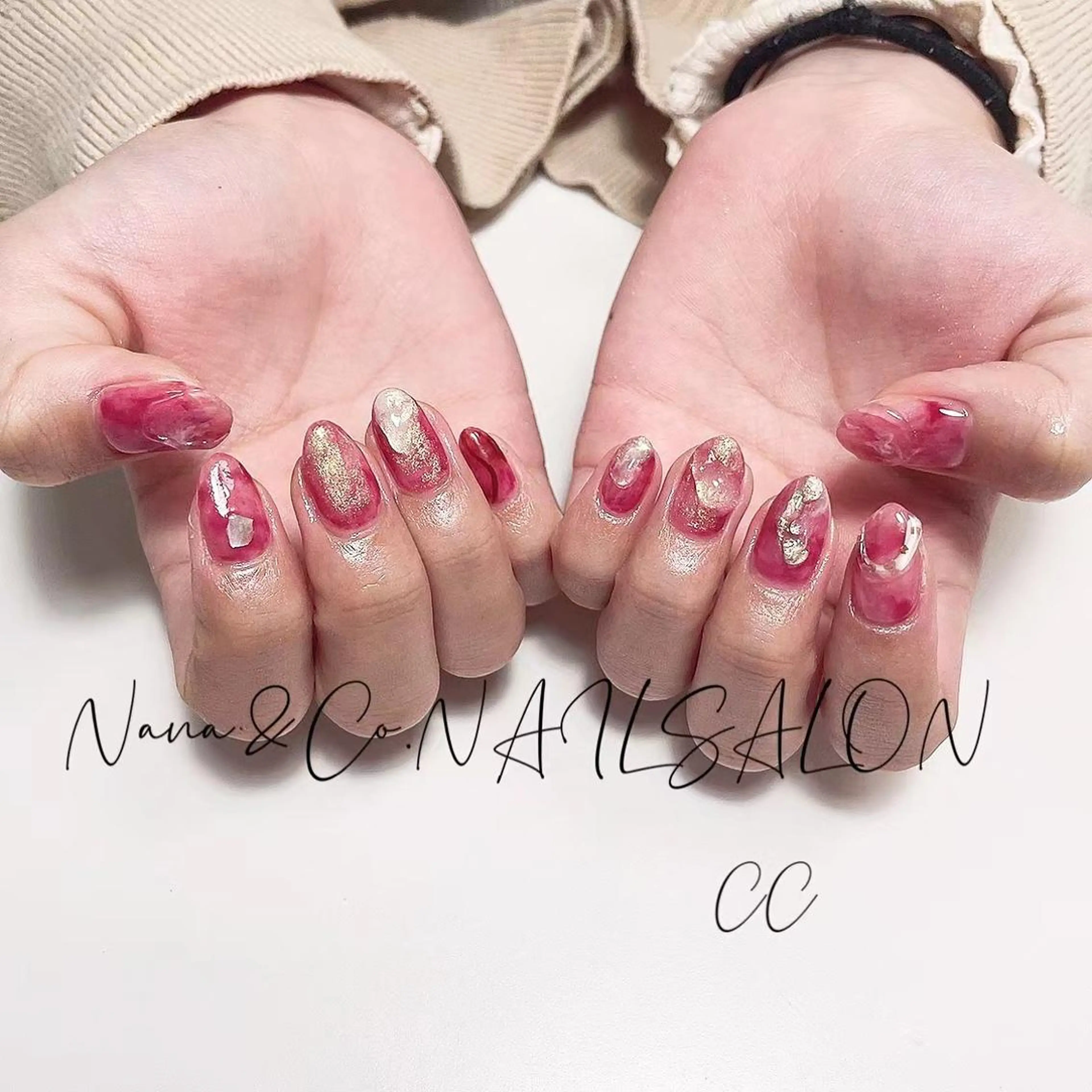 カラー ネイル 持ち込み C C🌼のネイルデザイン
