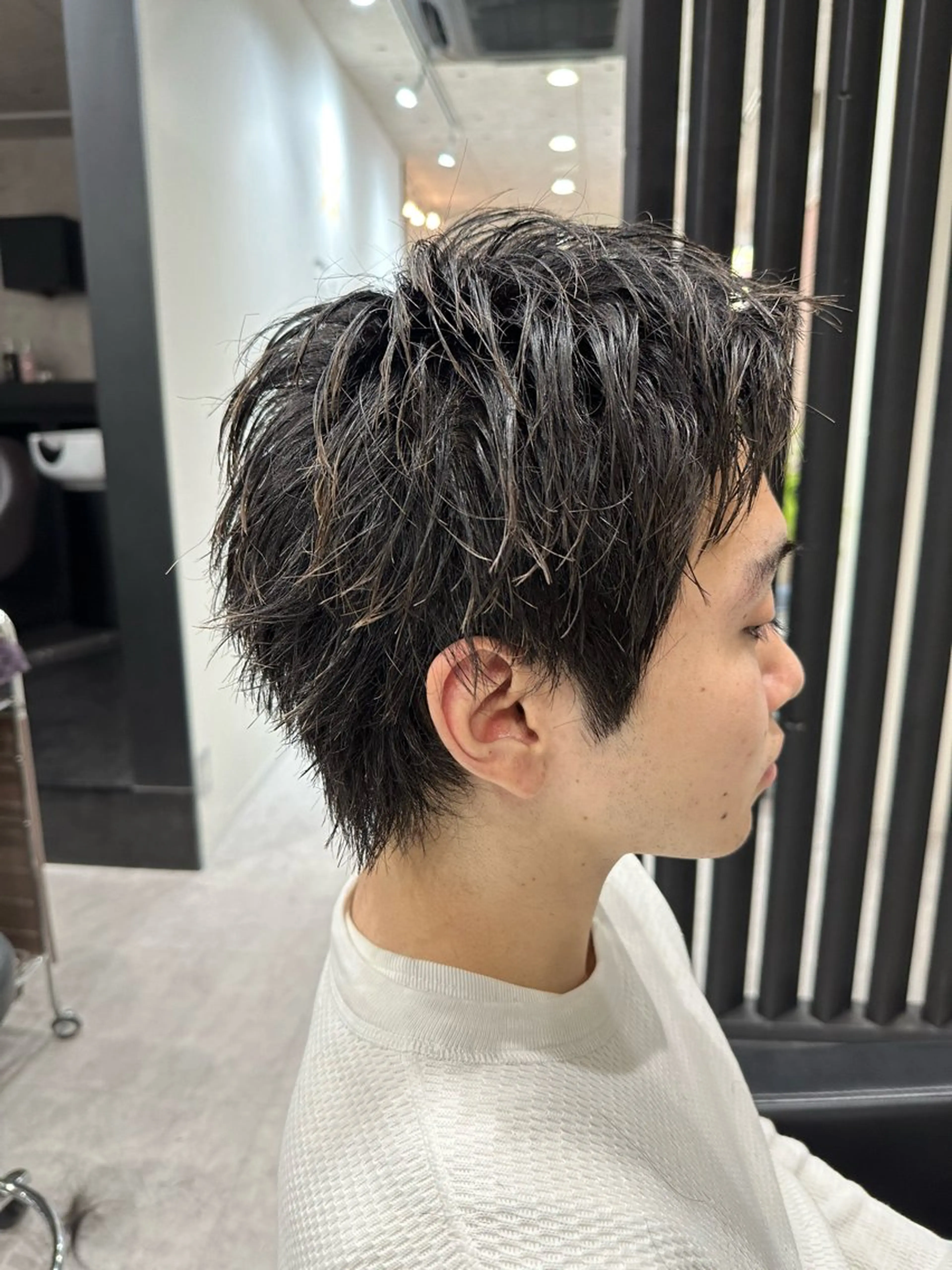 ショート メンズ スパイキーショート ショートヘア カット ユウ🪄 パーマ指名No1のヘアスタイル