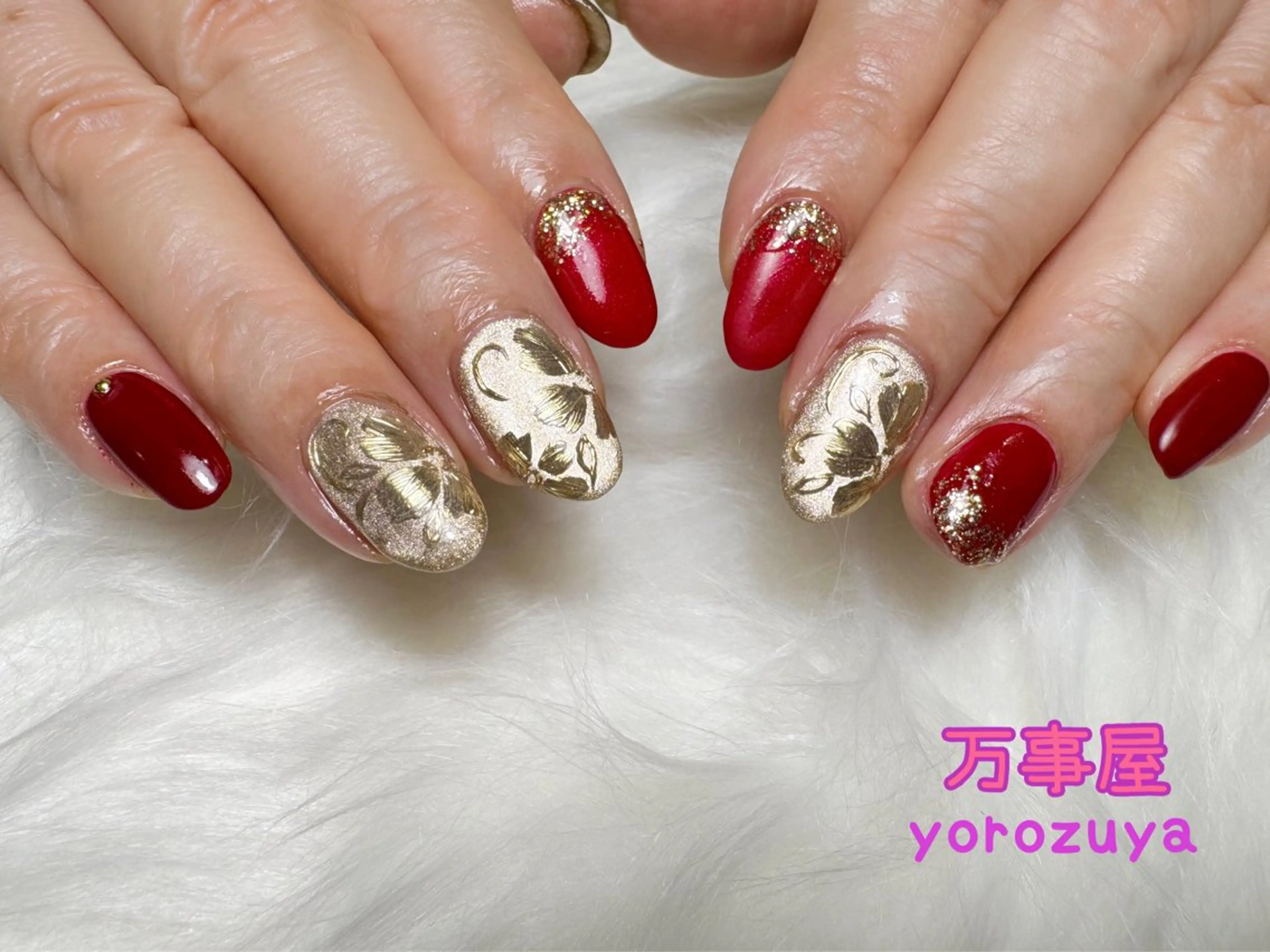 ネイル アートネイル ハンドネイル ☆ YOROZUYA..のネイルデザイン