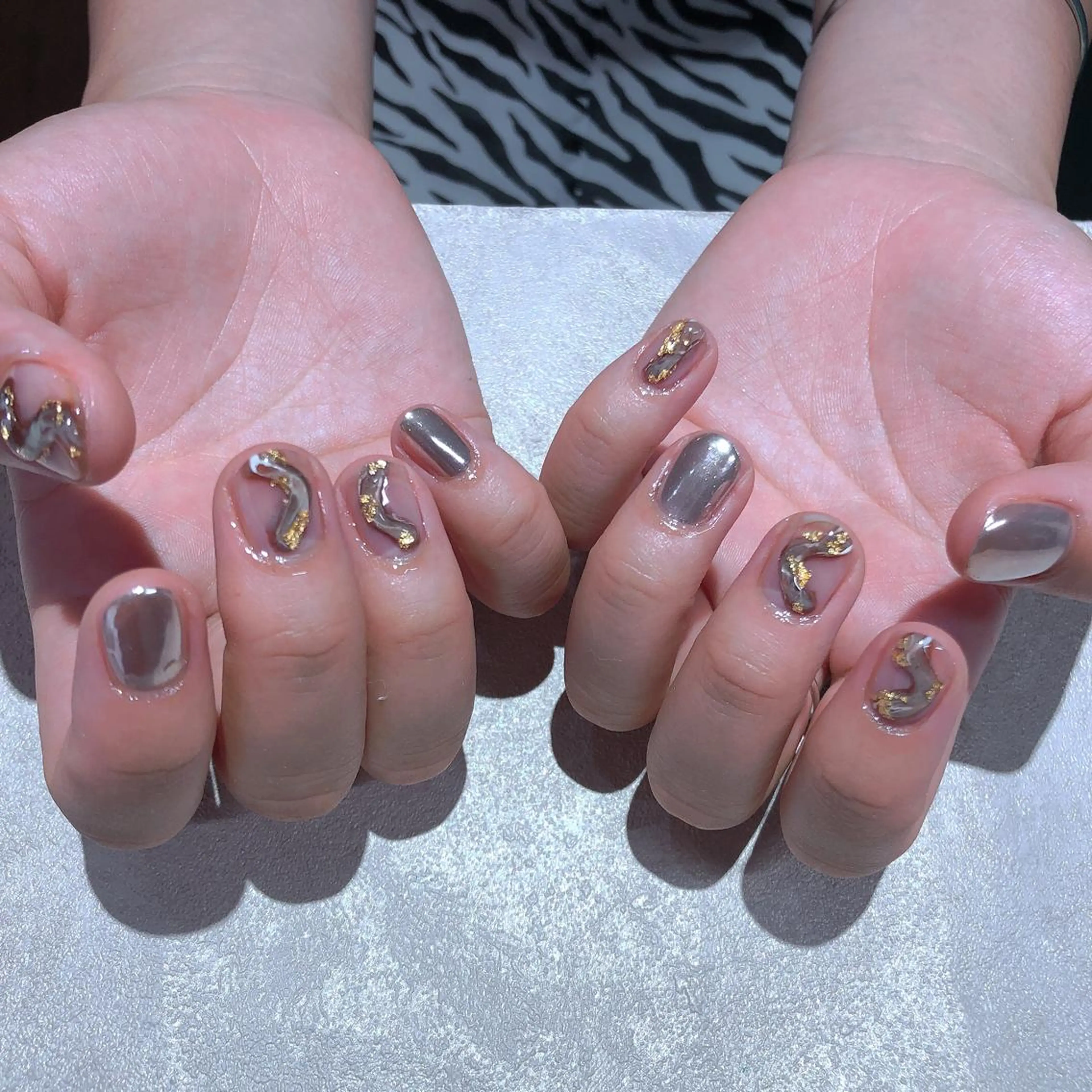 ネイル ハンドネイル フットネイル ハンドケア Nes.Nail所属・Miyagi Asamiのネイルデザイン