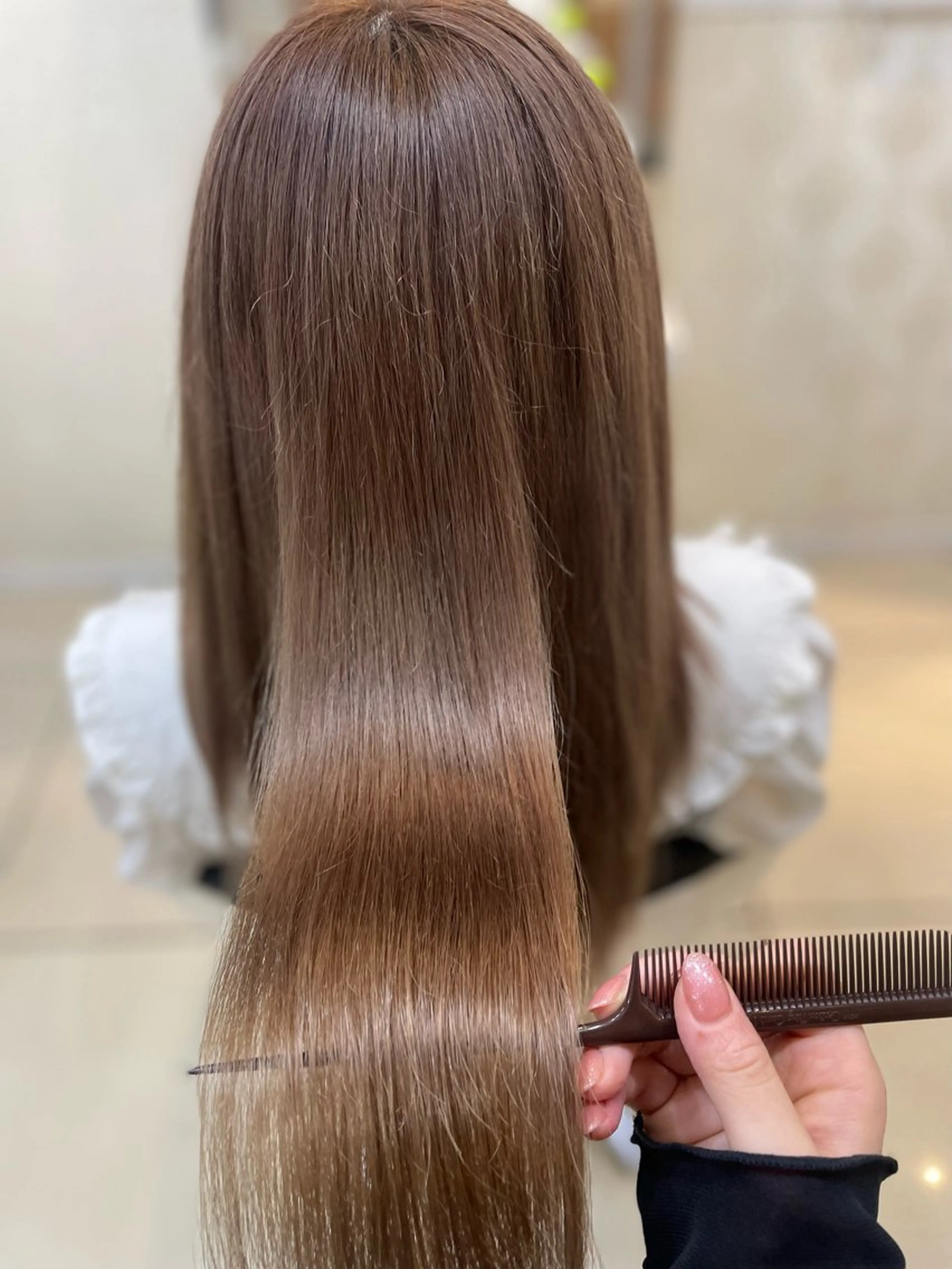 ロング ヘアカラー トリートメント Riko 🎀🍪のヘアスタイル