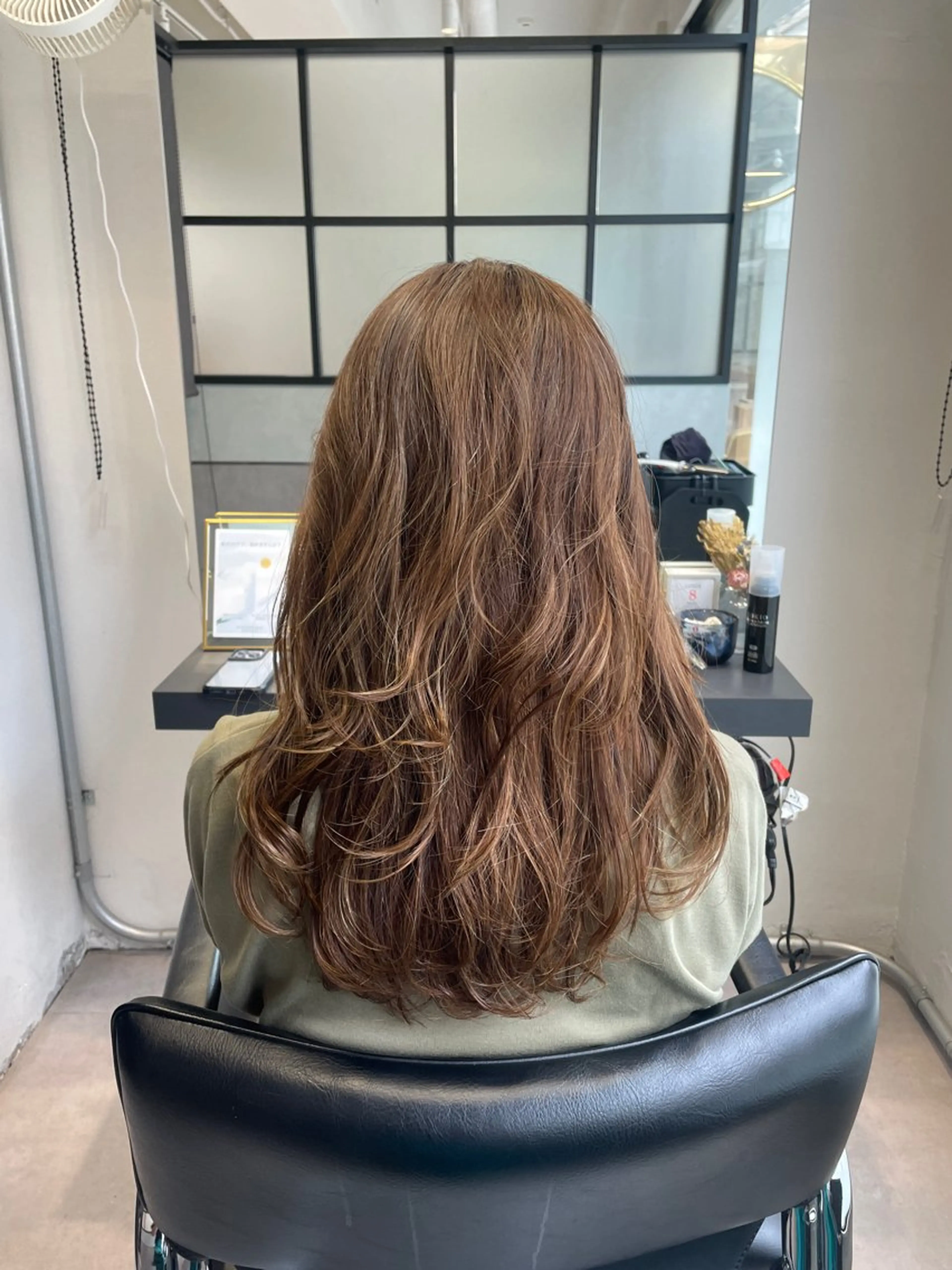 ロング カラー カット ヘアカラー DX SHARE SALON所属・matka白髪ぼかし 大人ヘア/KEIKOのヘアスタイル