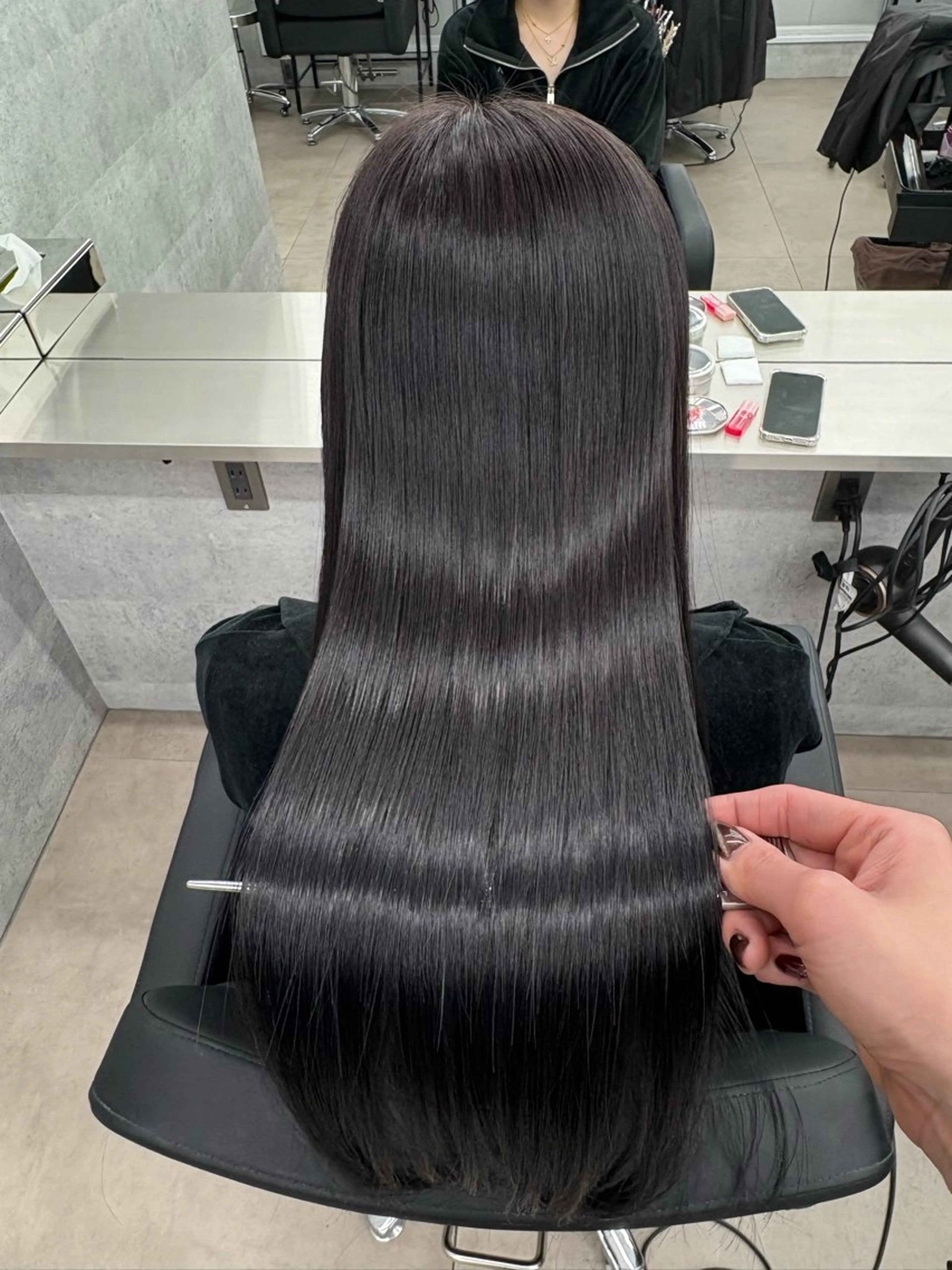 ロング カラー 髪質改善/韓国 ﾚｲﾔｰ/店長/原島のヘアスタイル