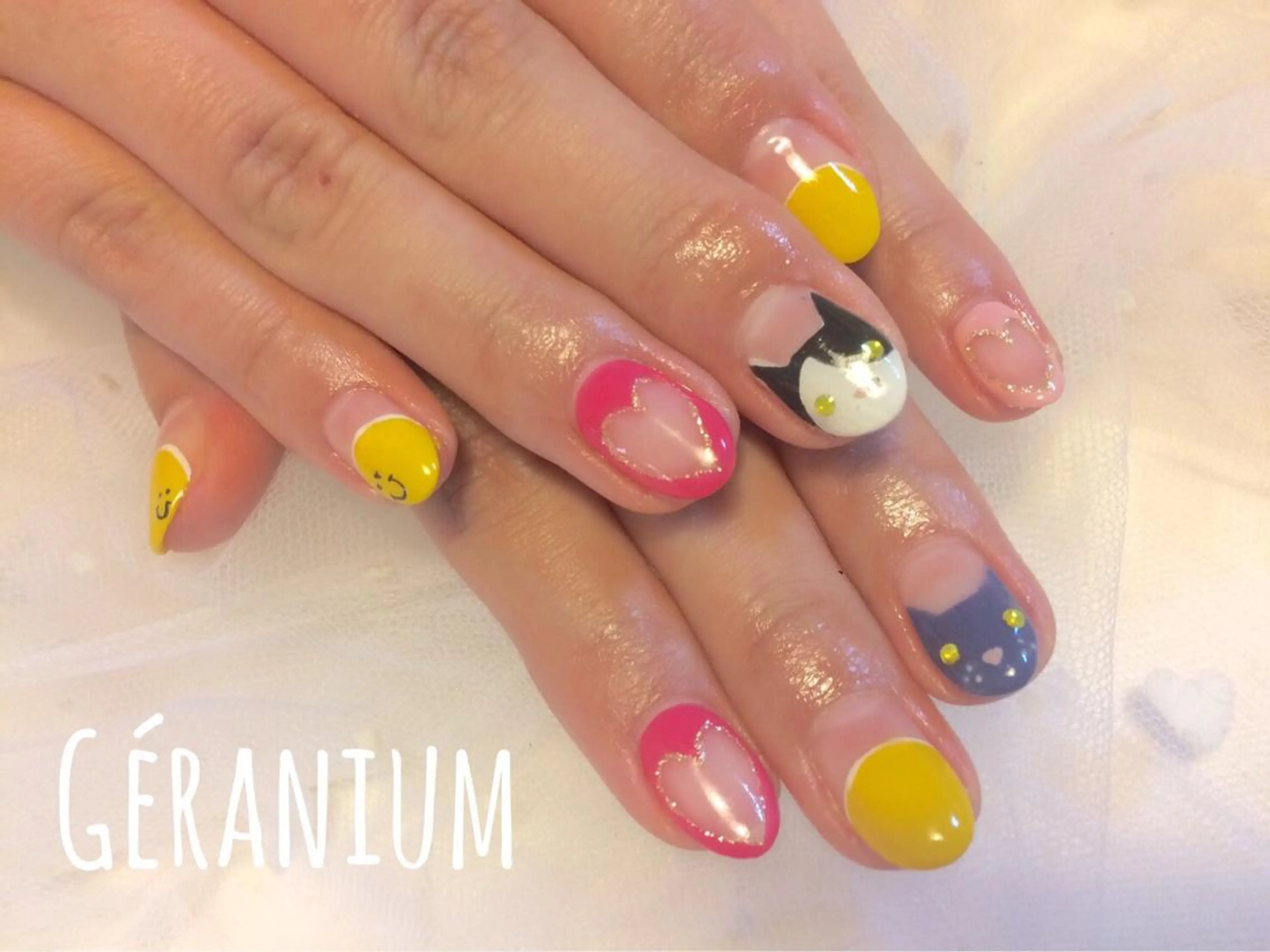 ネイル GéRanium Harukaのネイルデザイン