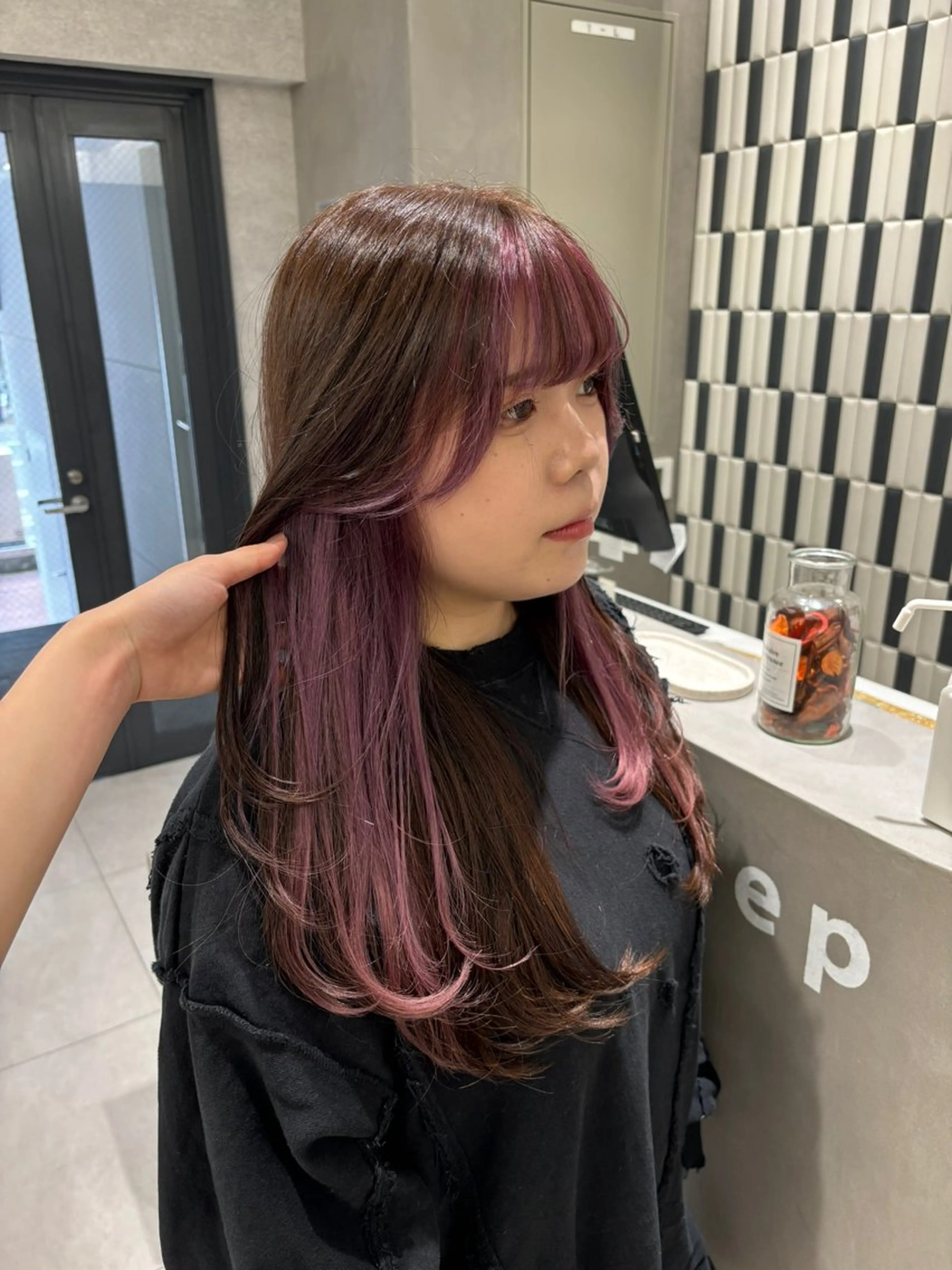 ロング カラー 望 吹のヘアスタイル