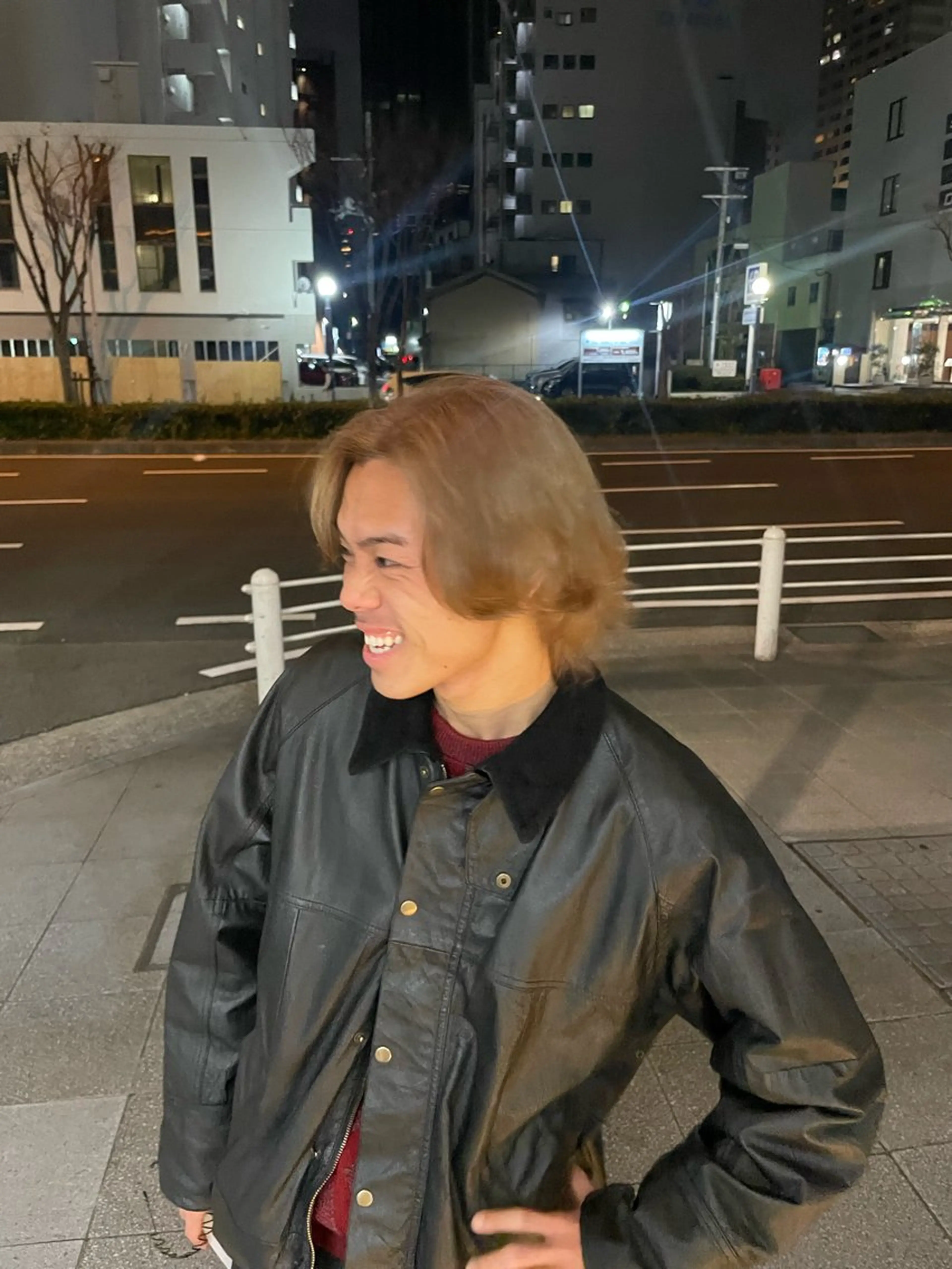 メンズ メンズブリーチ ヘアカラー BELO 大阪店所属・BELO OSAKA カエデのヘアスタイル