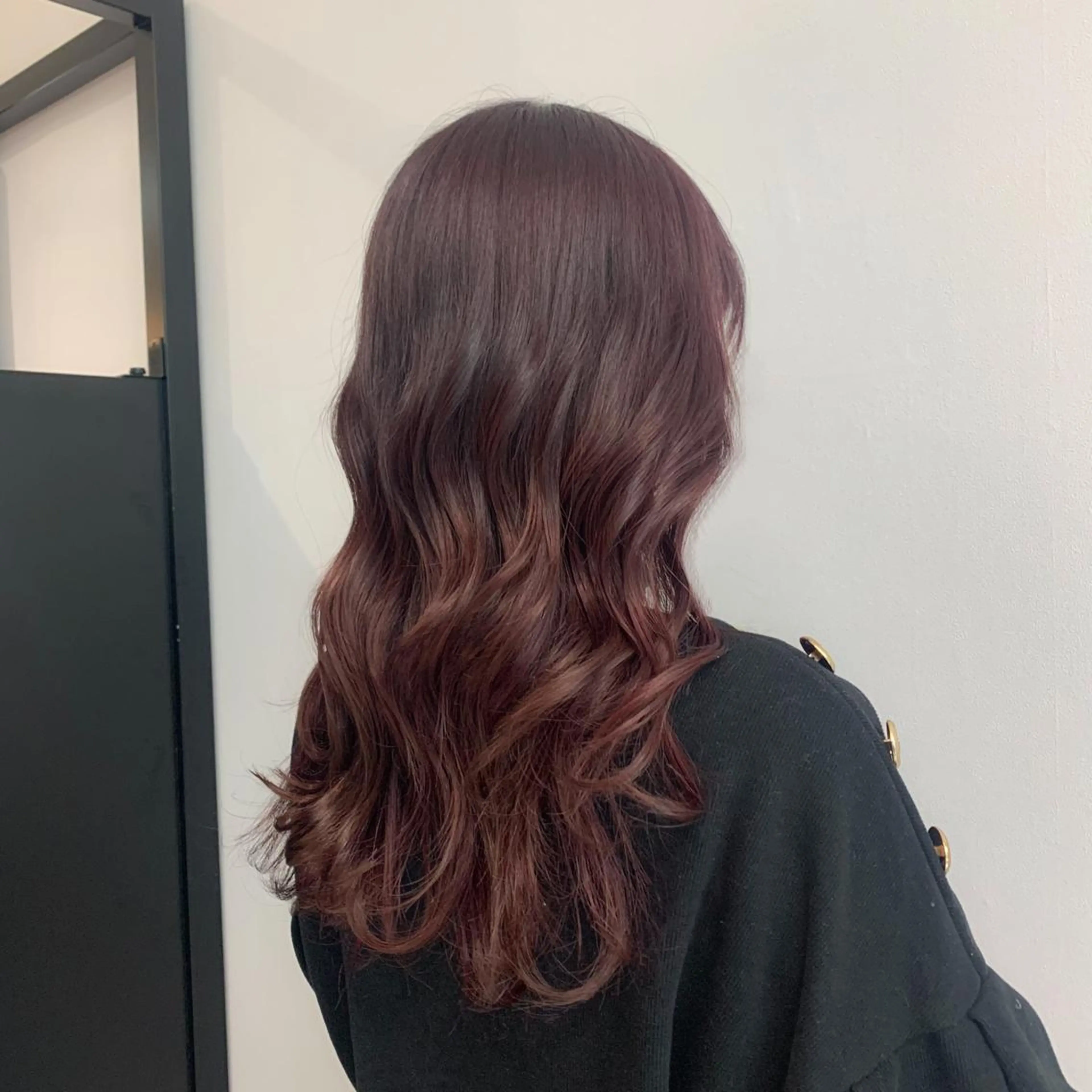 ロング カラー カット ヘアセット イエナ所属・村山 美空のヘアスタイル