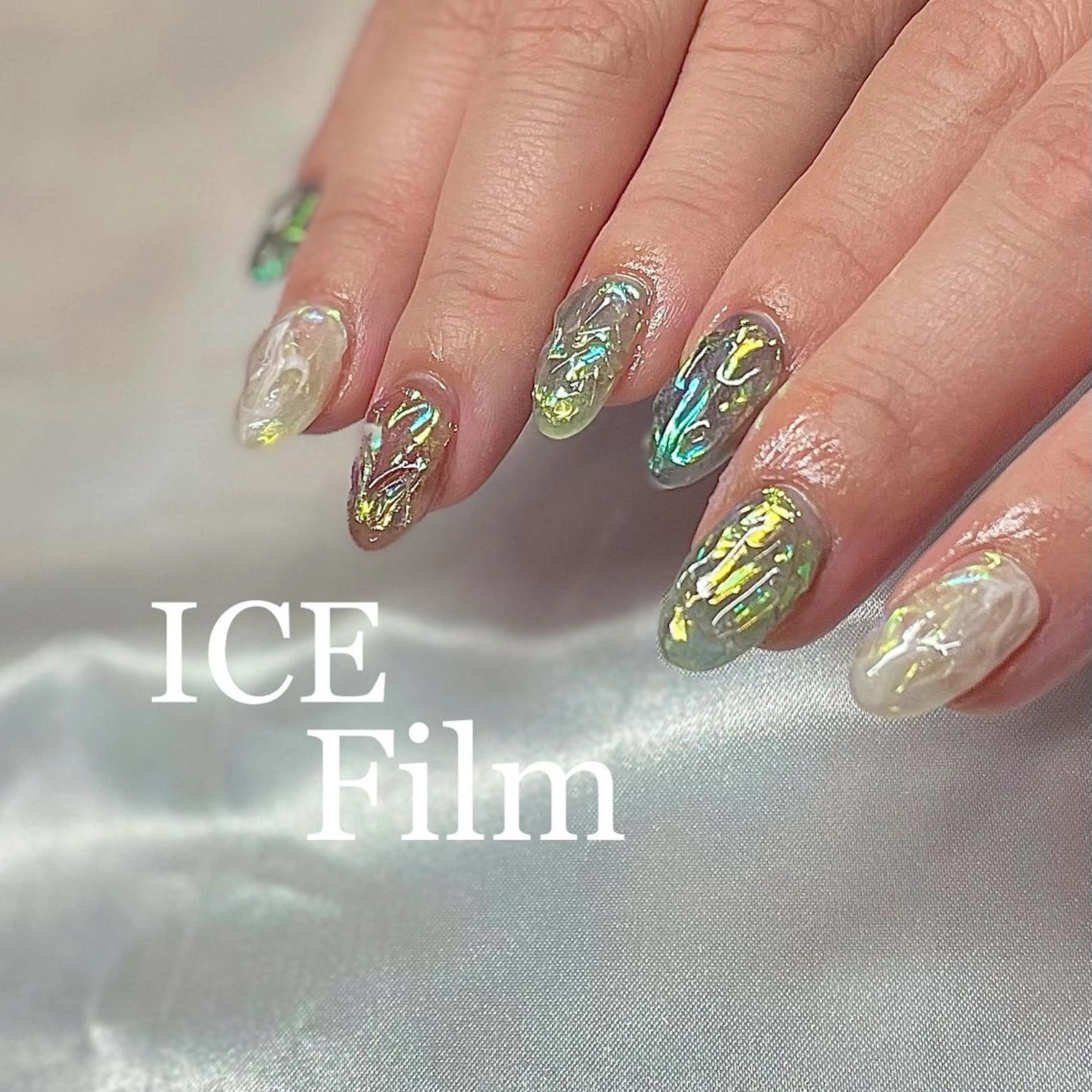 ミディアム カラー パーマ ヘアアレンジ メンズ キッズ ネイル マツエク・マツパ 氷ネイル・うるうるネイル nail&eye Aoのマツエク・マツパデザイン