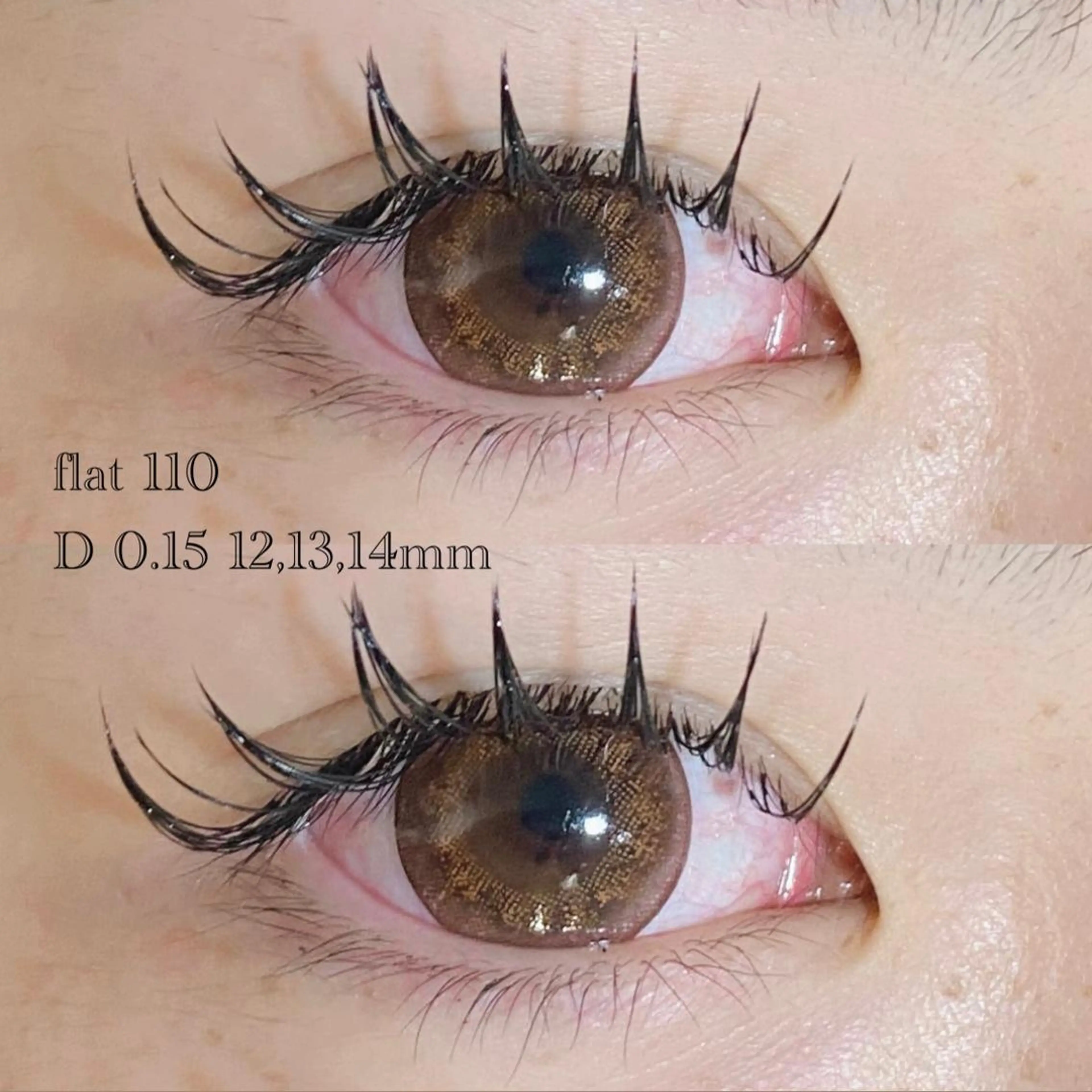 マツエク・マツパ Dカール OLIVIA 郷家 ♡のマツエク・マツパデザイン