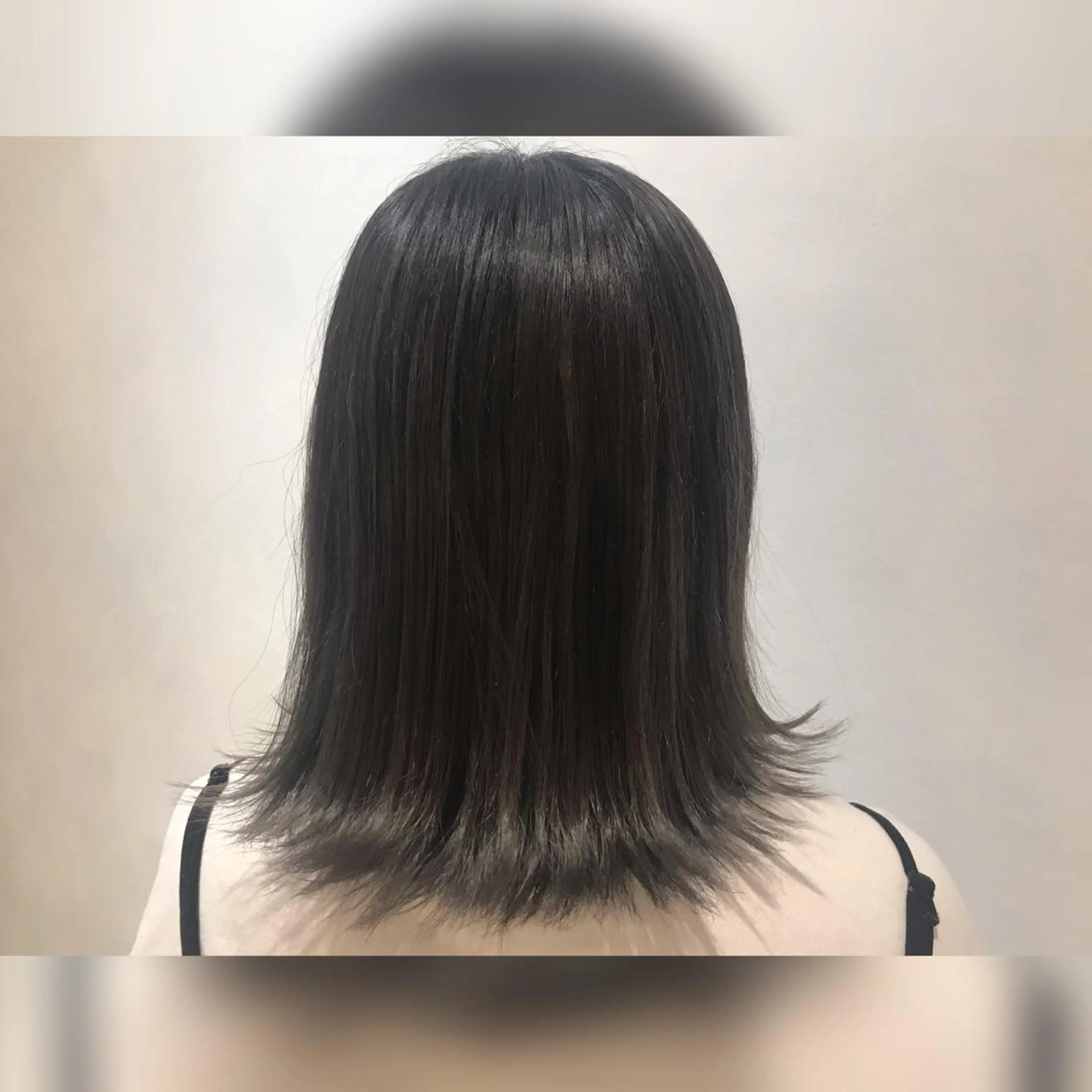 ミディアム カラー ダークグレー ダークグレージュ グレージュ マイ 【川口】のヘアスタイル