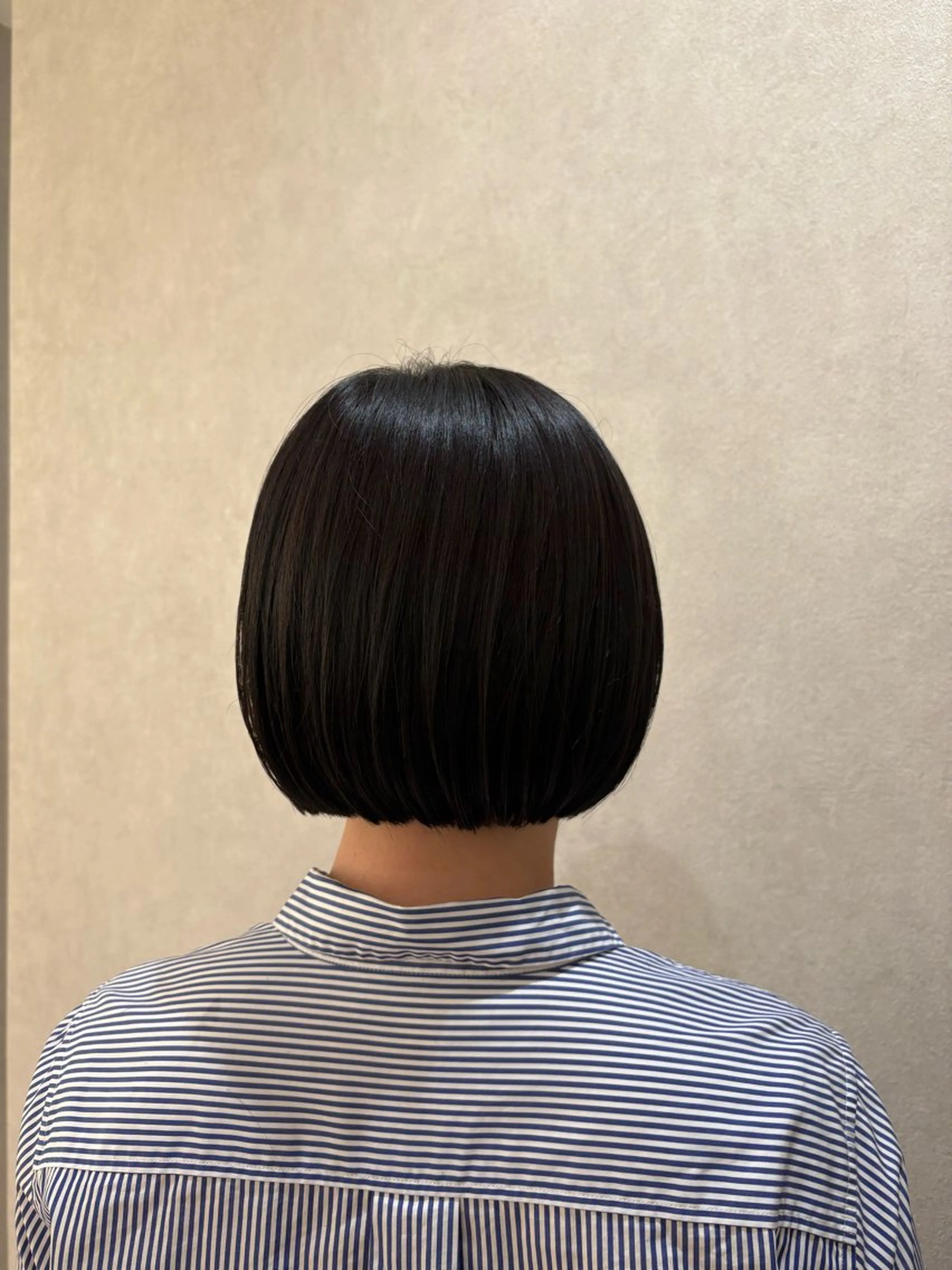 ショート ボブ カット トリートメント 川口 葉月のヘアスタイル