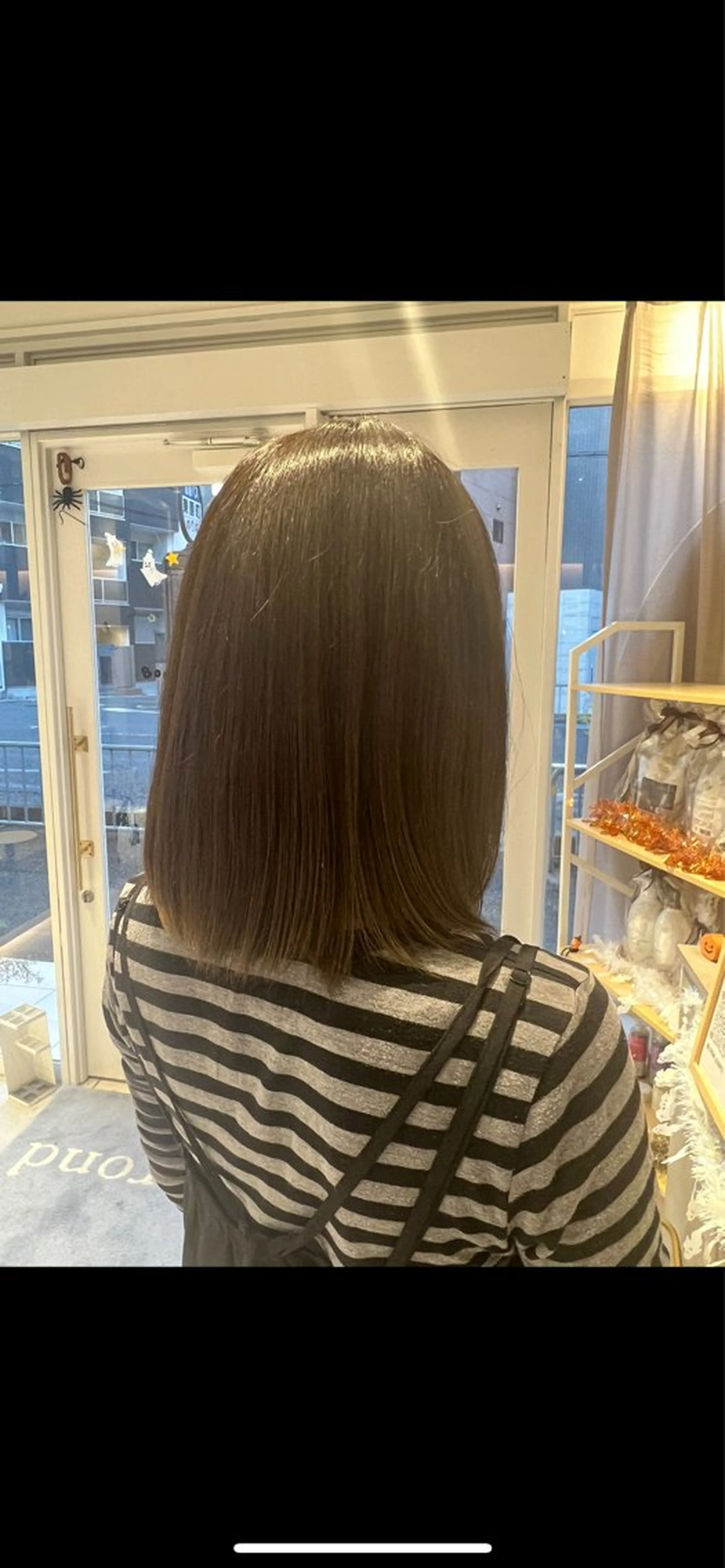 ミディアム カラー カット ヘアカラー トリートメント ✨艶髪職人艶カラー✨ 中本輝人のヘアスタイル