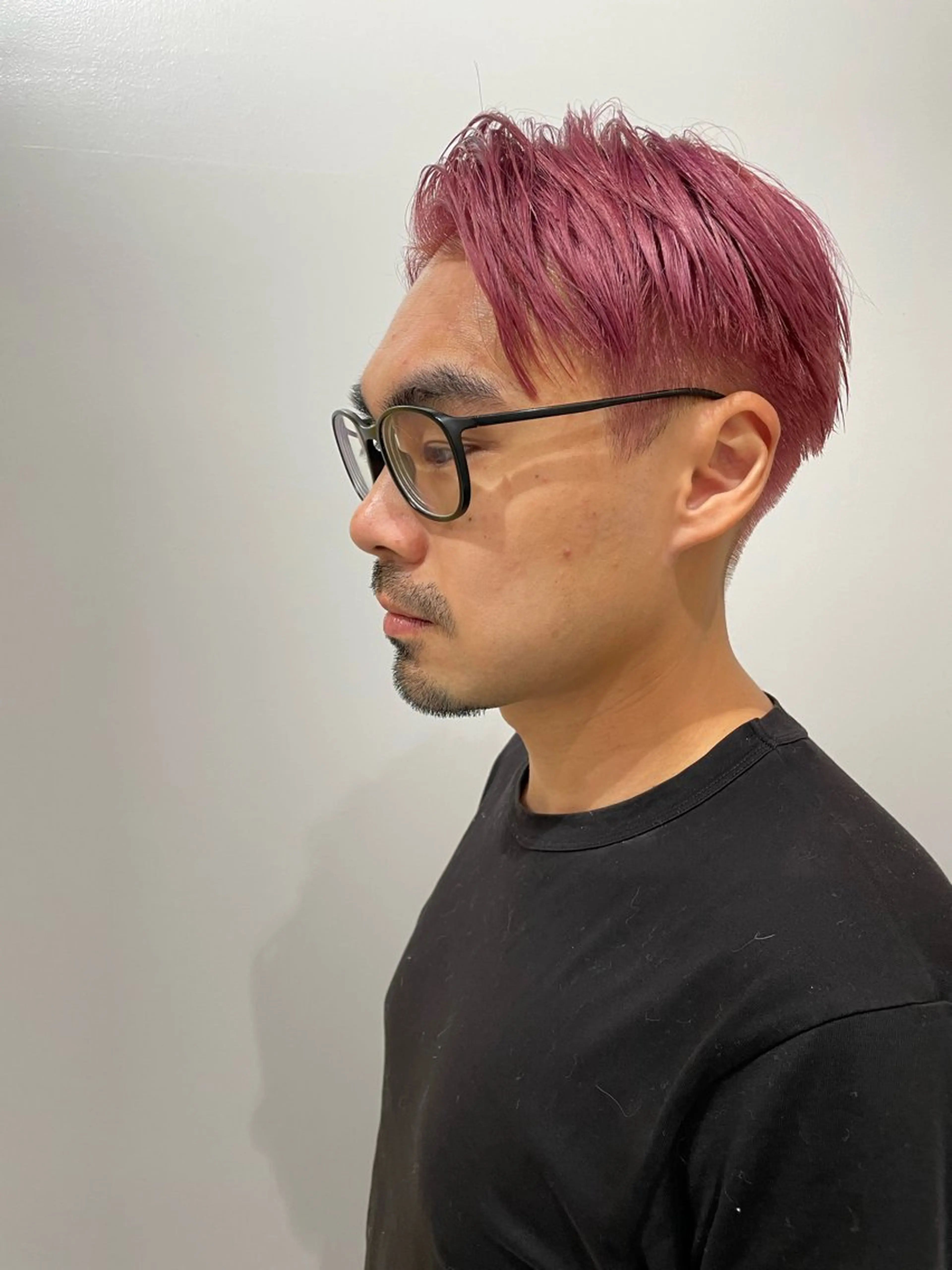 ショート かきあげバング ショート 嶋津祥希のヘアスタイル