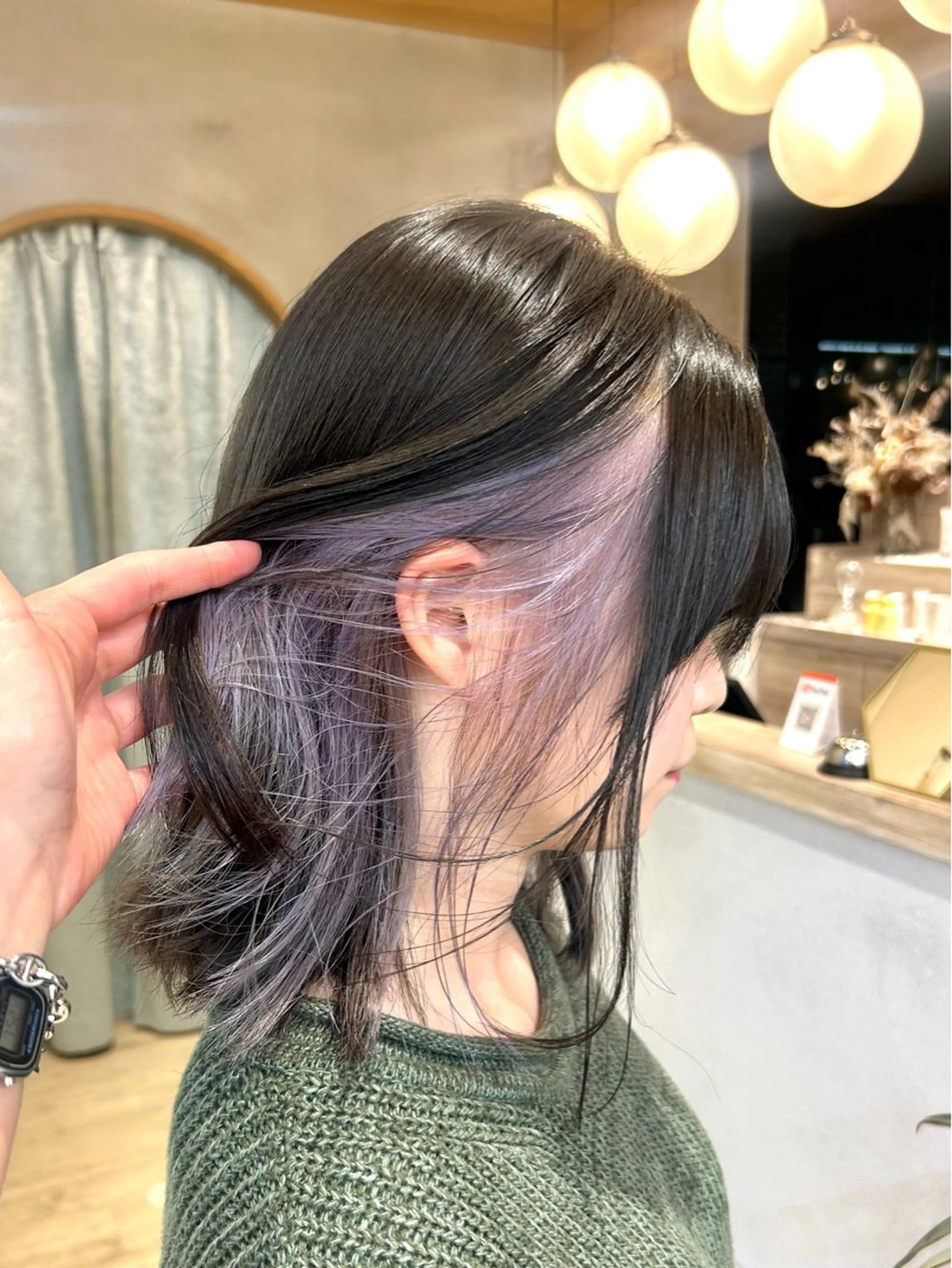 ミディアム カット ヘアカラー トリートメント 🩵縮毛矯正/ブリー チ/髪質改善/いつかのヘアスタイル