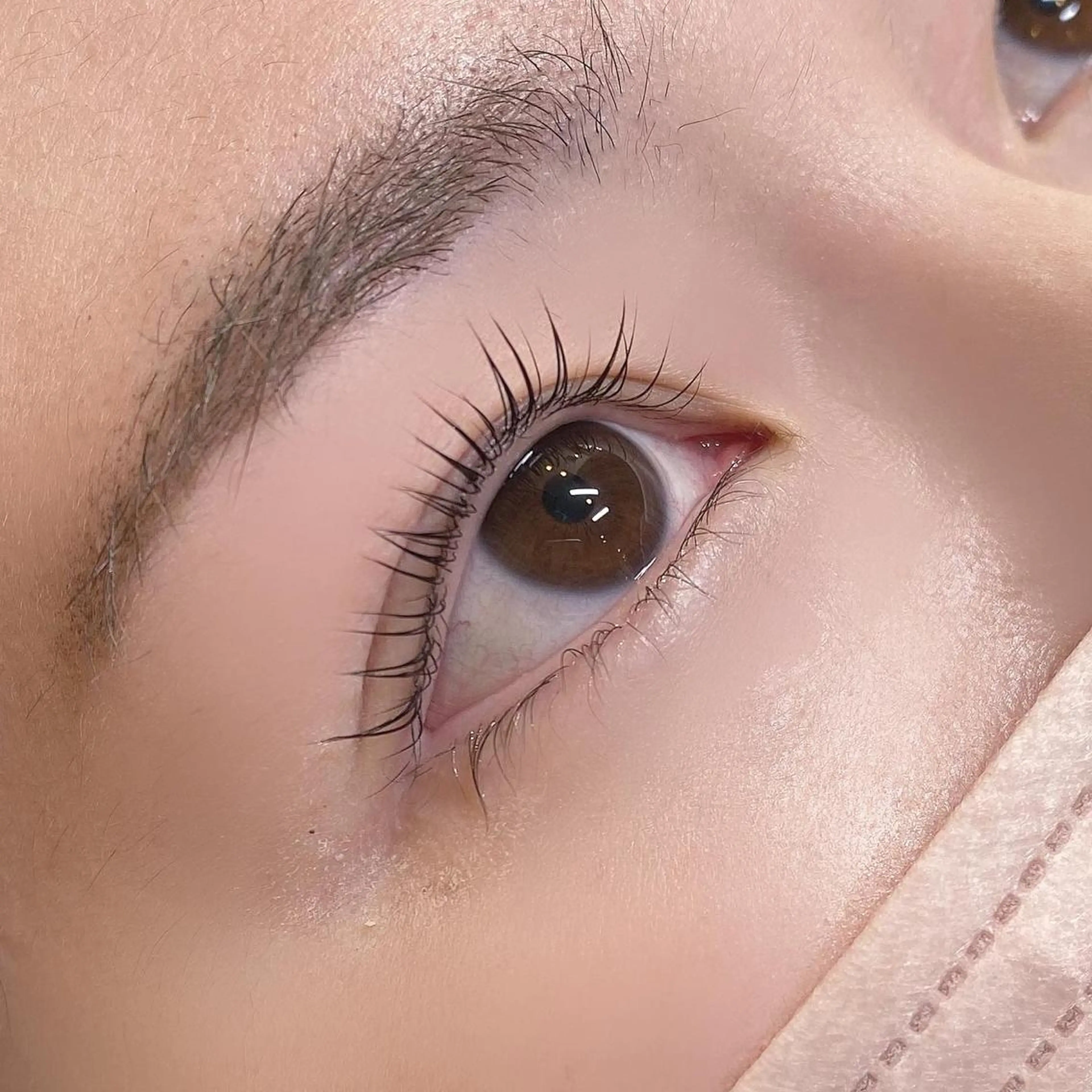 マツエク・マツパ Lカール 一重×まつ毛パーマ 🪽yoshino miku 🩵のマツエク・マツパデザイン