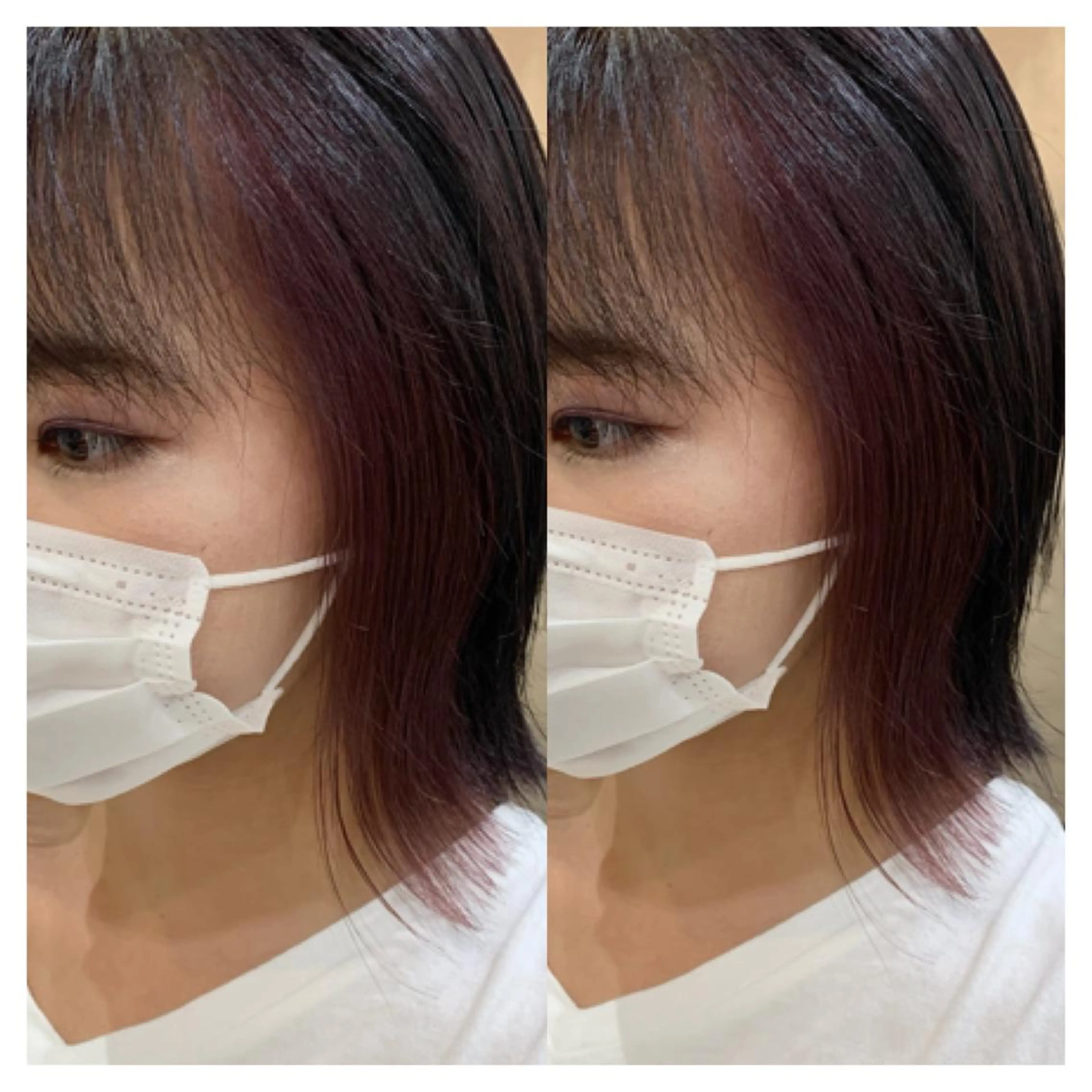 ショート カラー ヘアカラー トリートメント 村山 茉衣のヘアスタイル