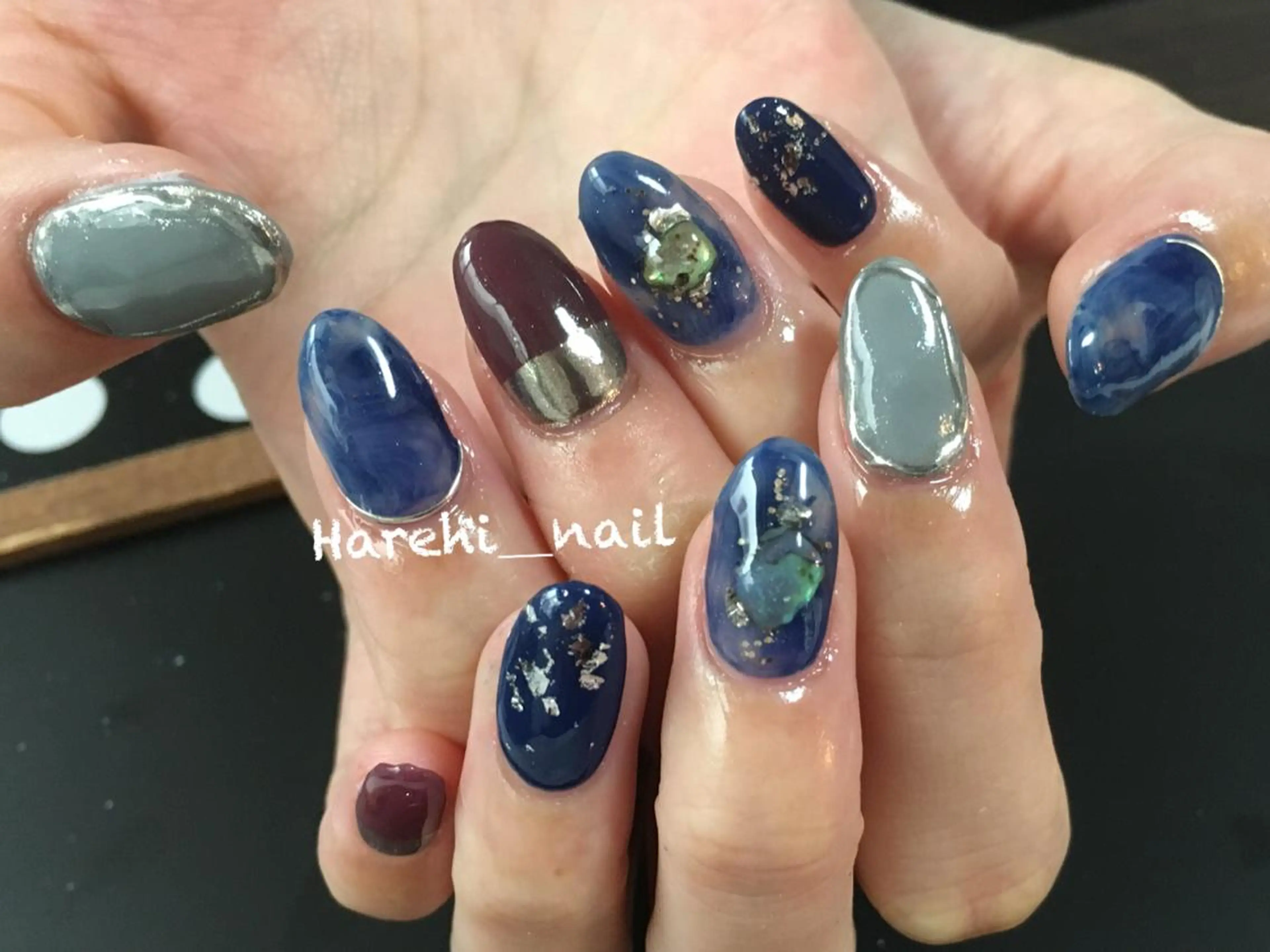 ネイル ハンドネイル Harehi_ nailのネイルデザイン