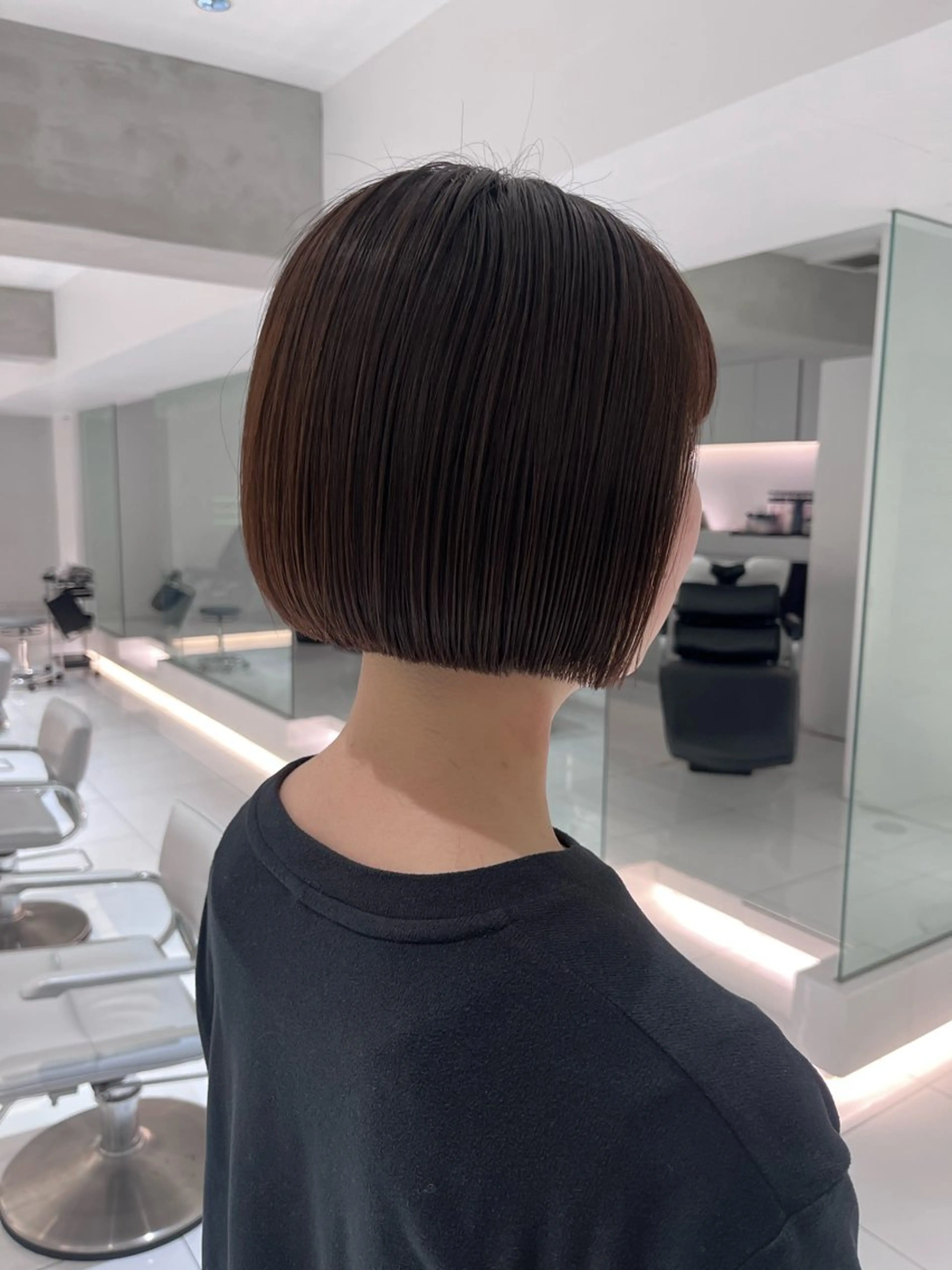 ボブカットの写真