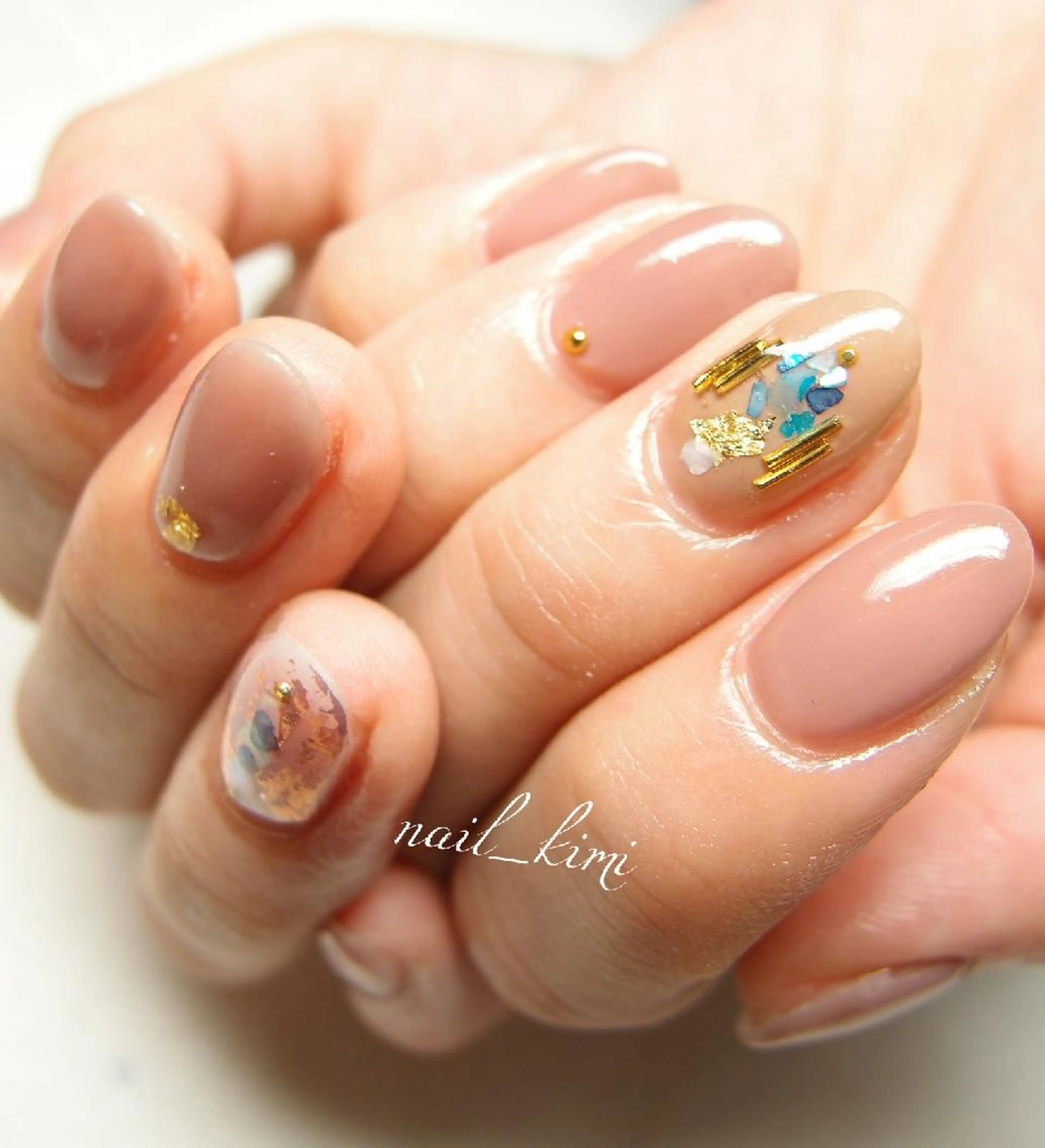 ネイル アートネイル ConneQt所属・ETHOSENSE. kimikaのネイルデザイン