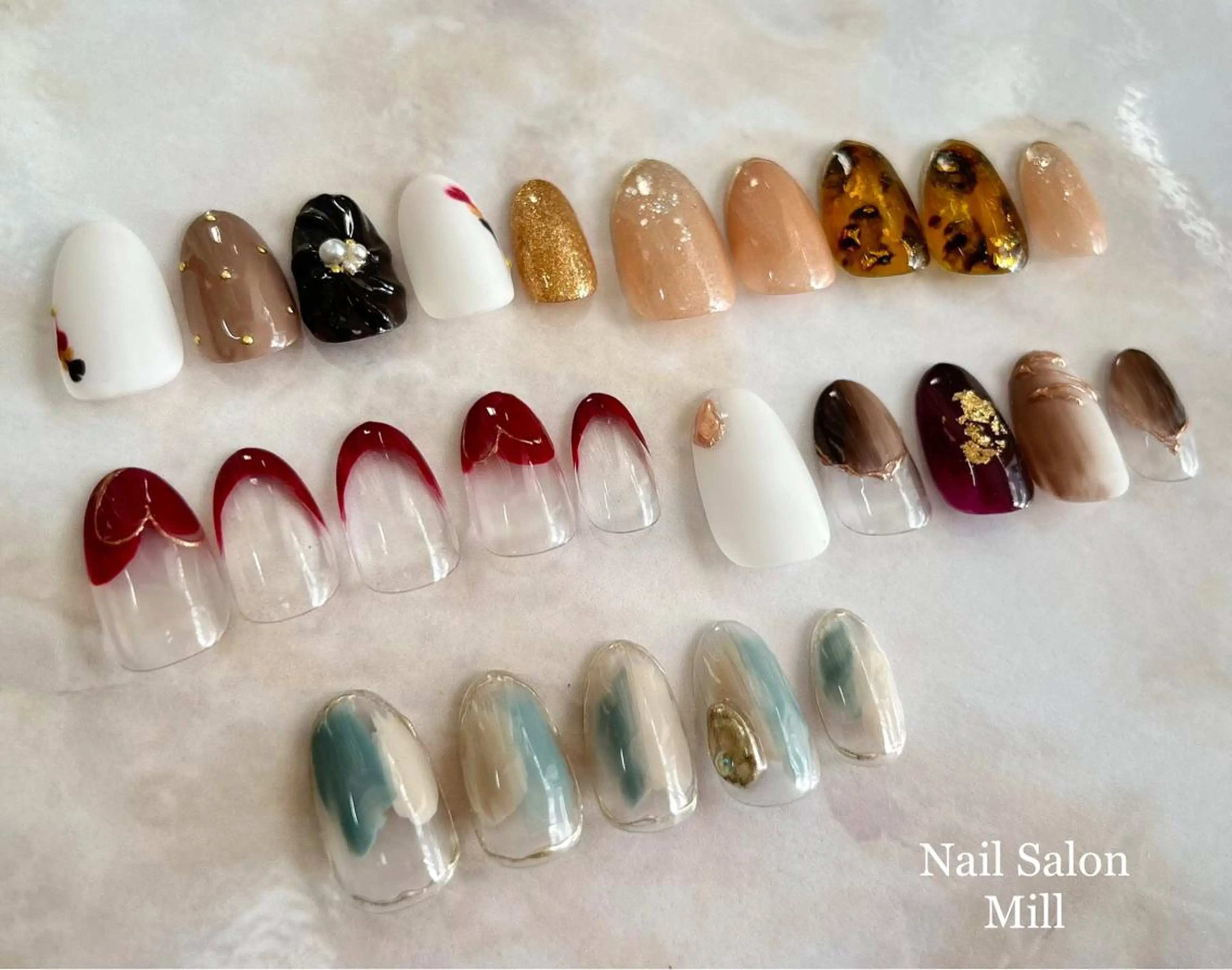ネイル ハンドネイル NailSalon Millのネイルデザイン