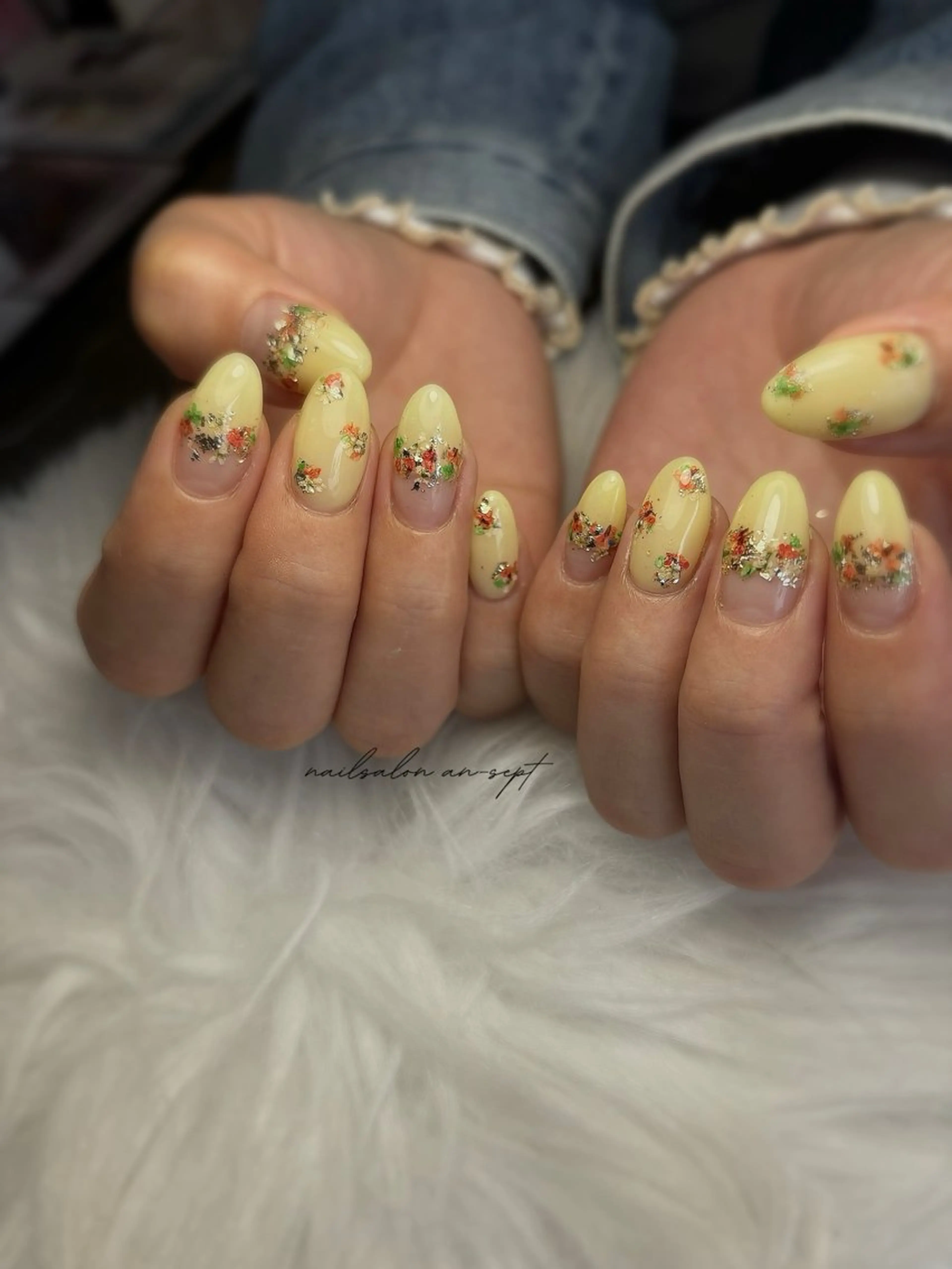 ミディアム ハンドネイル nailsalonan-SEPT.所属・nail salon an-SEPT.のネイルデザイン