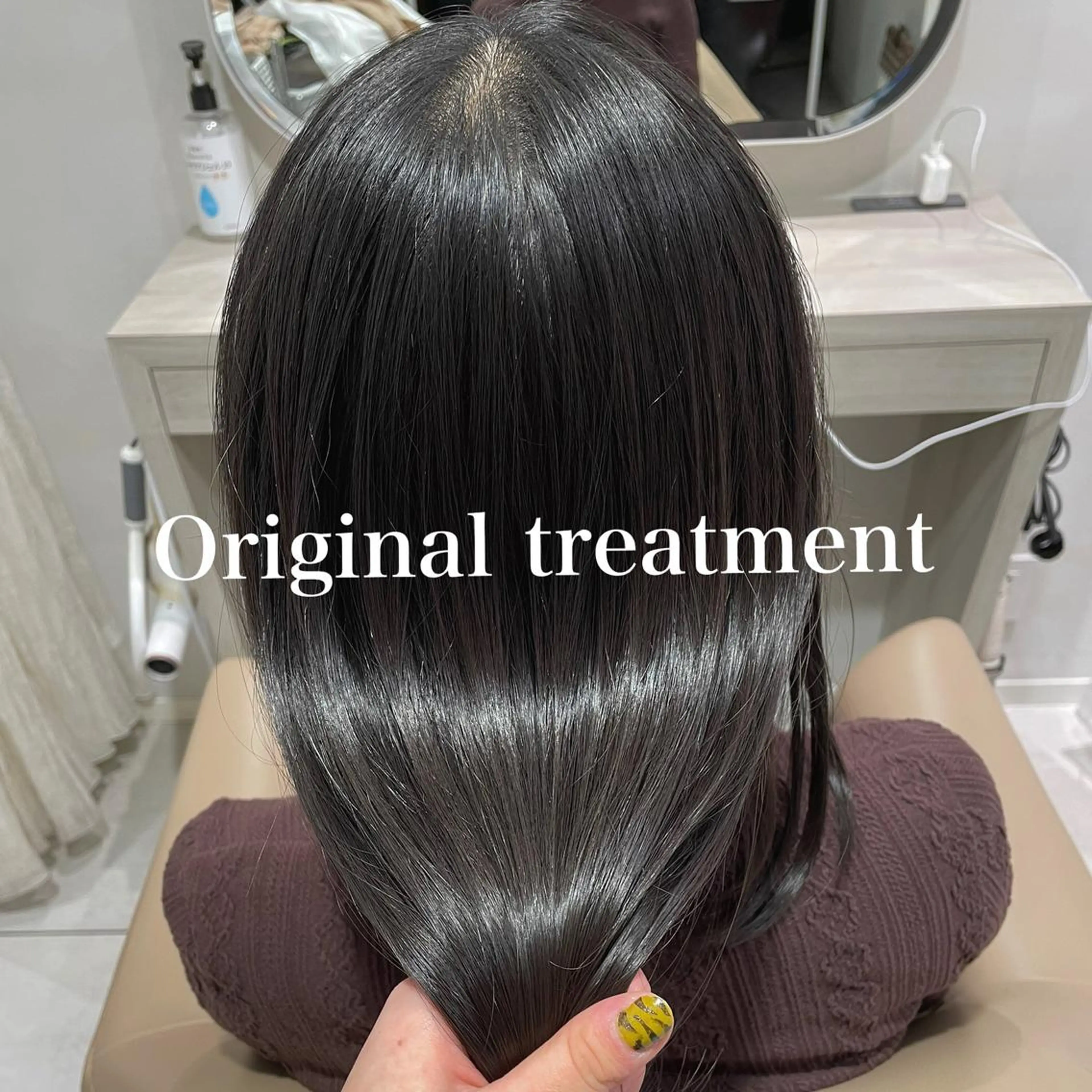 セミロング 髪質改善クロスパーマ モリオカ モエ💫のその他イメージ