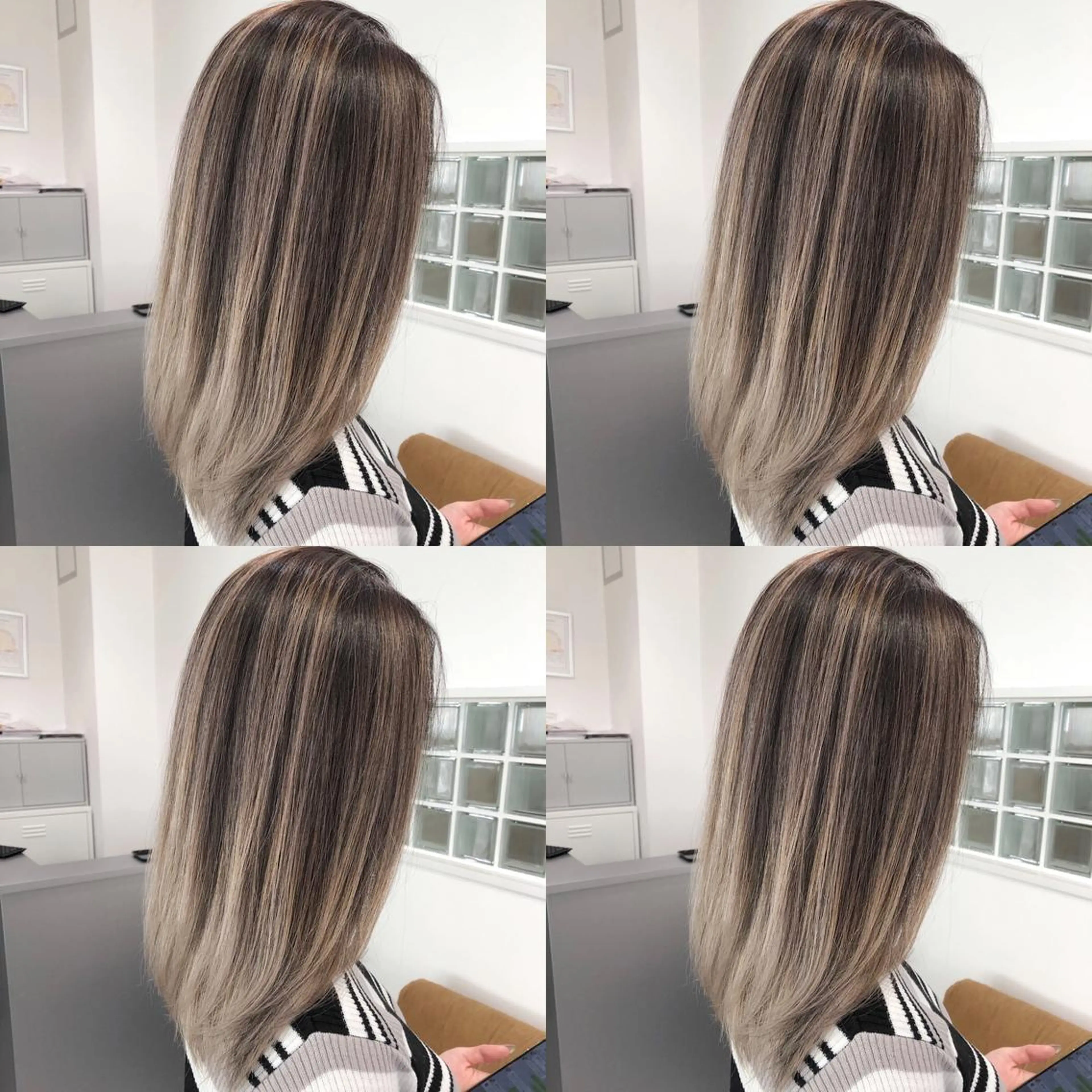 ミディアム カラー ヘアカラー JILBLAN京都 ショート/ハイライトのヘアスタイル