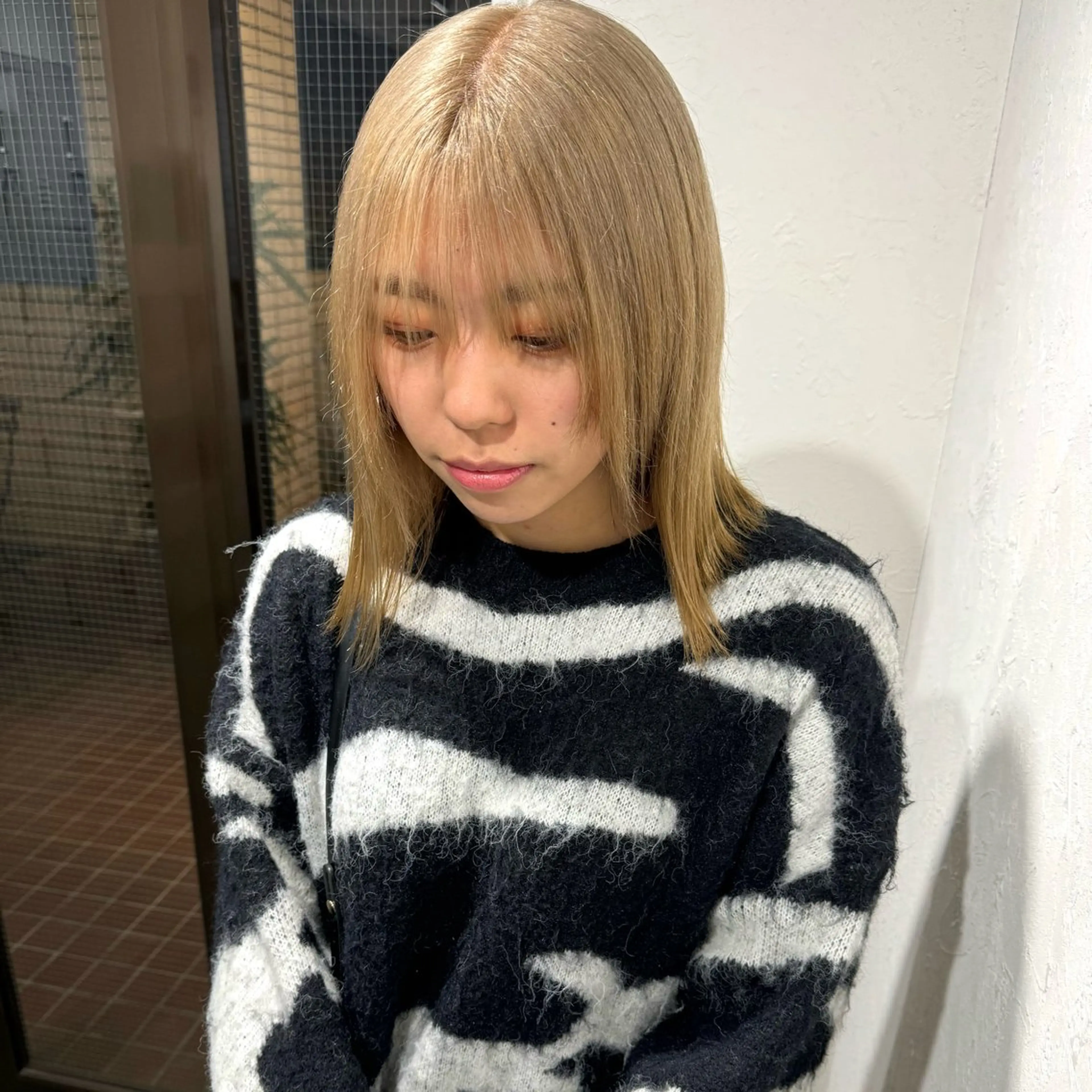 セミロング カラー カット ヘアカラー トリートメント IwAsh  大和駅店所属・shiho .のヘアスタイル