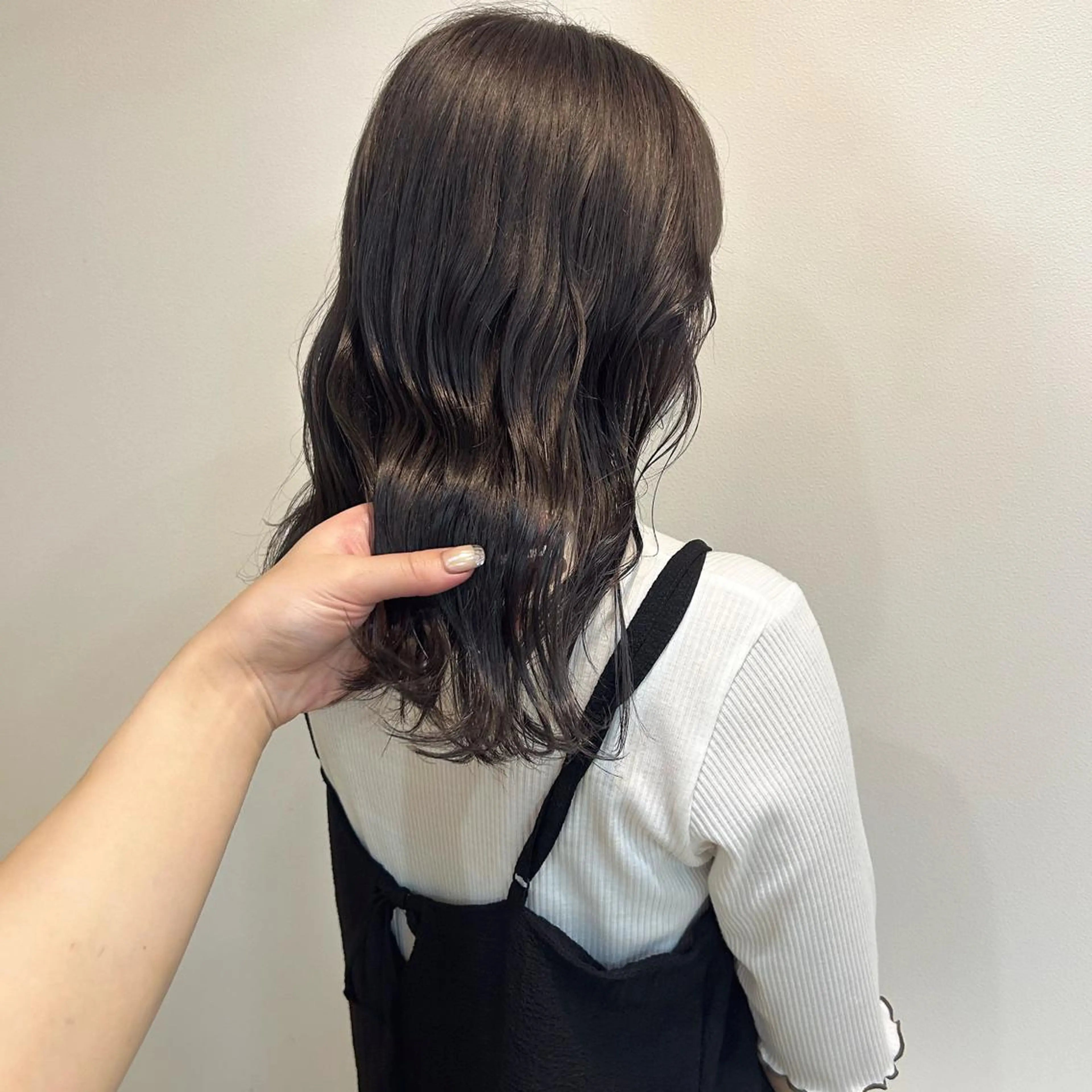 セミロング カット ヘアカラー en⁺　trust所属・レノ/en trust/金沢市のヘアスタイル