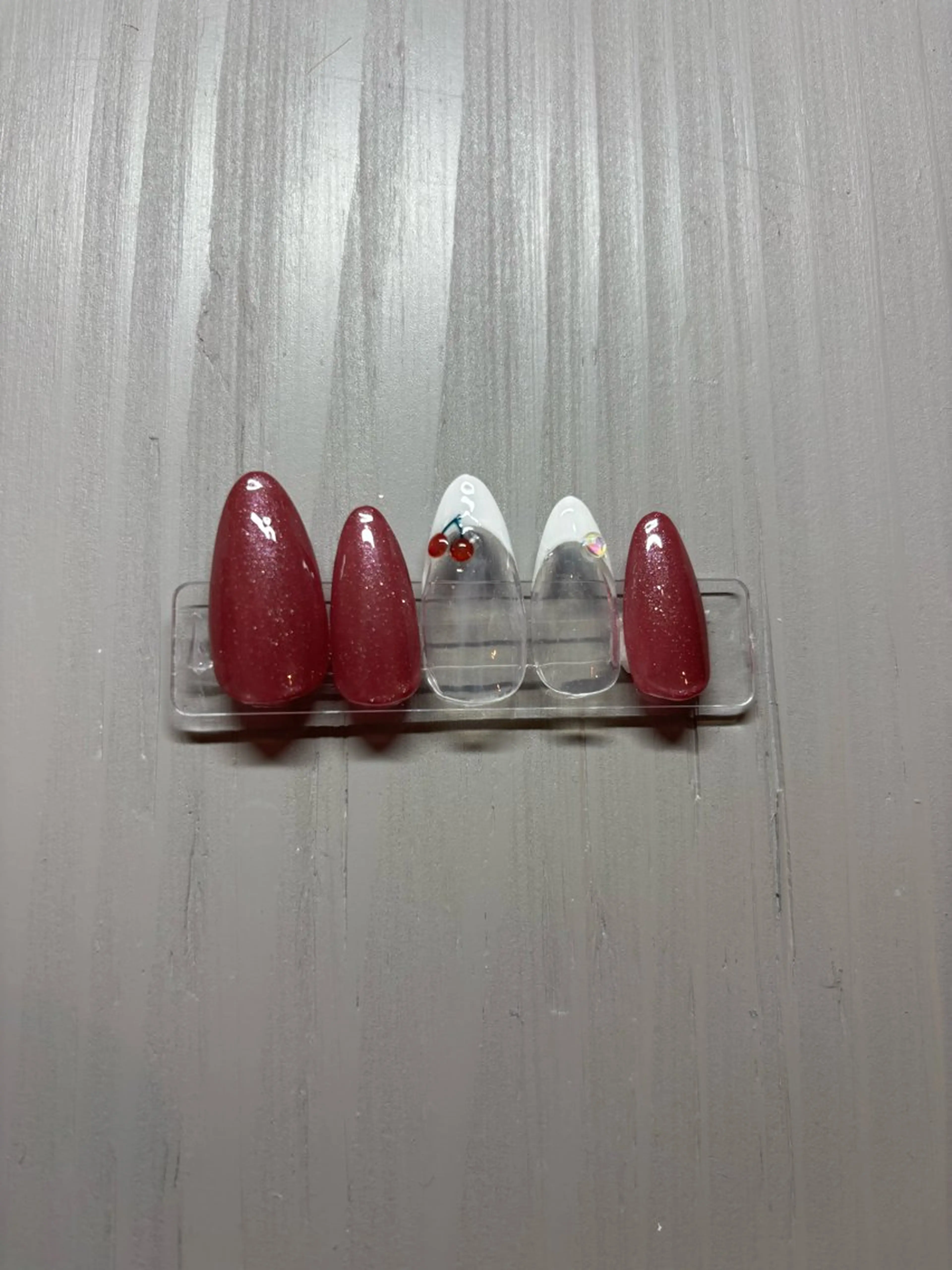 プレミアムデザインネイルP3(オフ込み)の写真