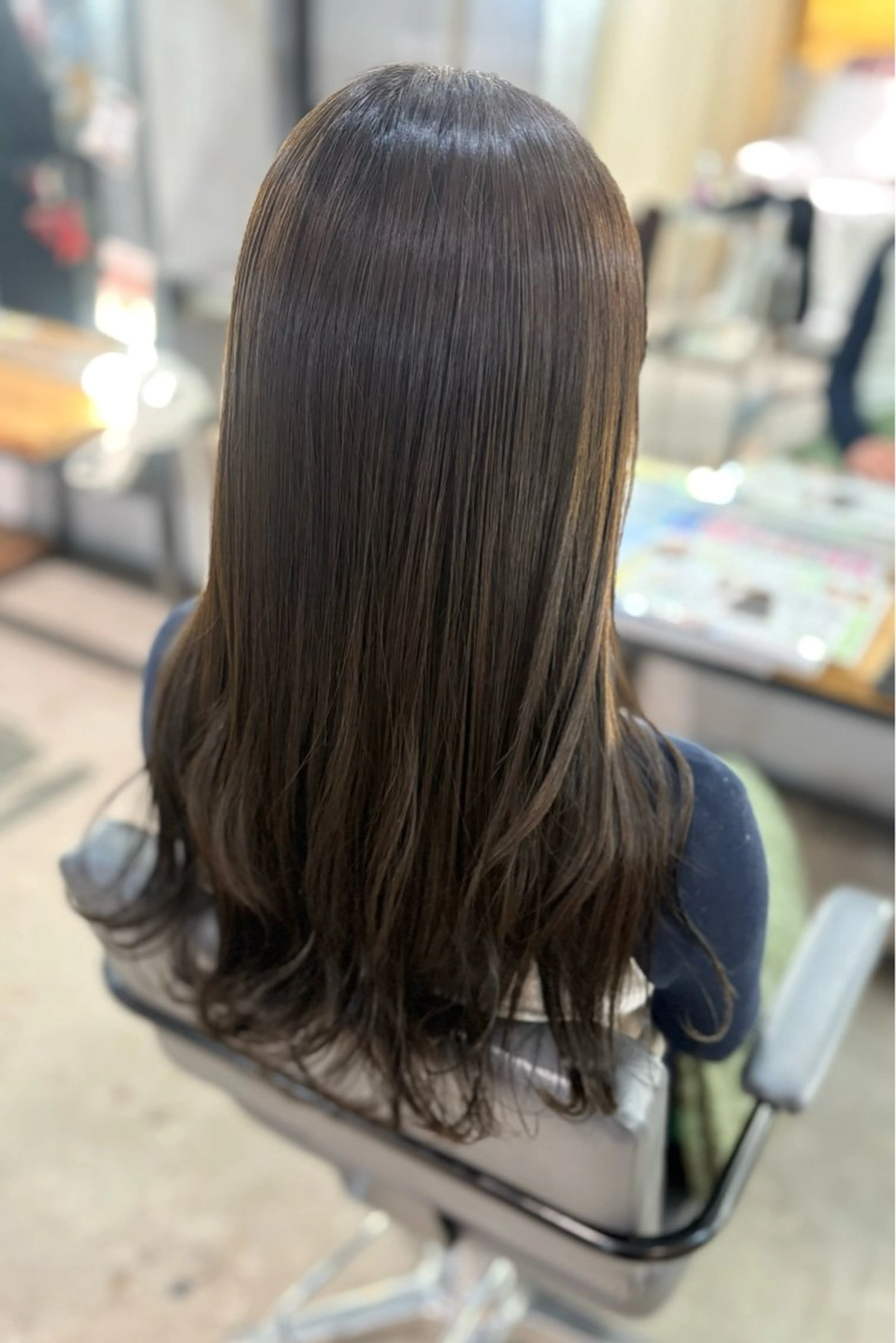 ロング カラー 菊地 紗矢のヘアスタイル