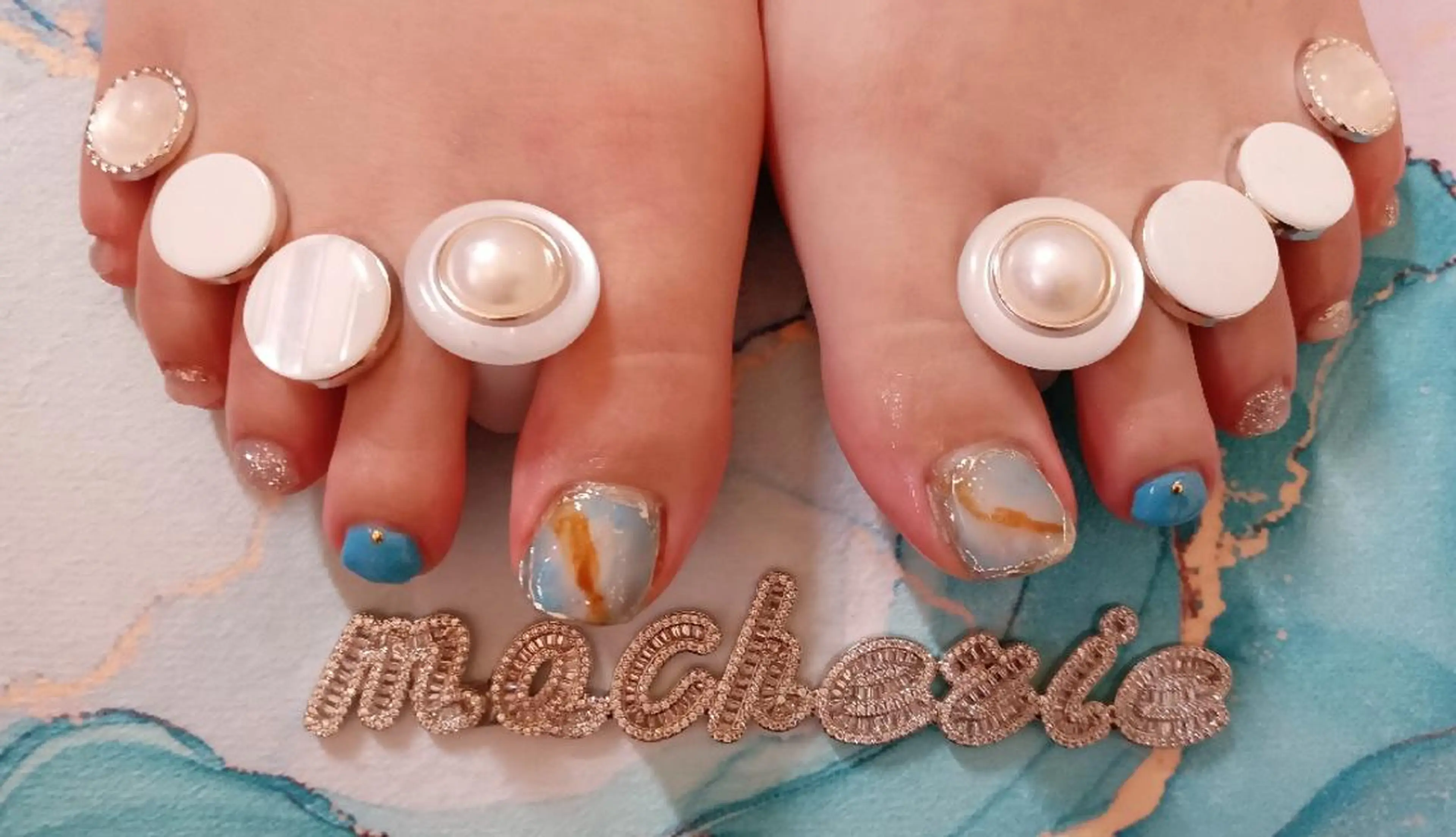 ネイル フットネイル Nail Salon macherieのネイルデザイン