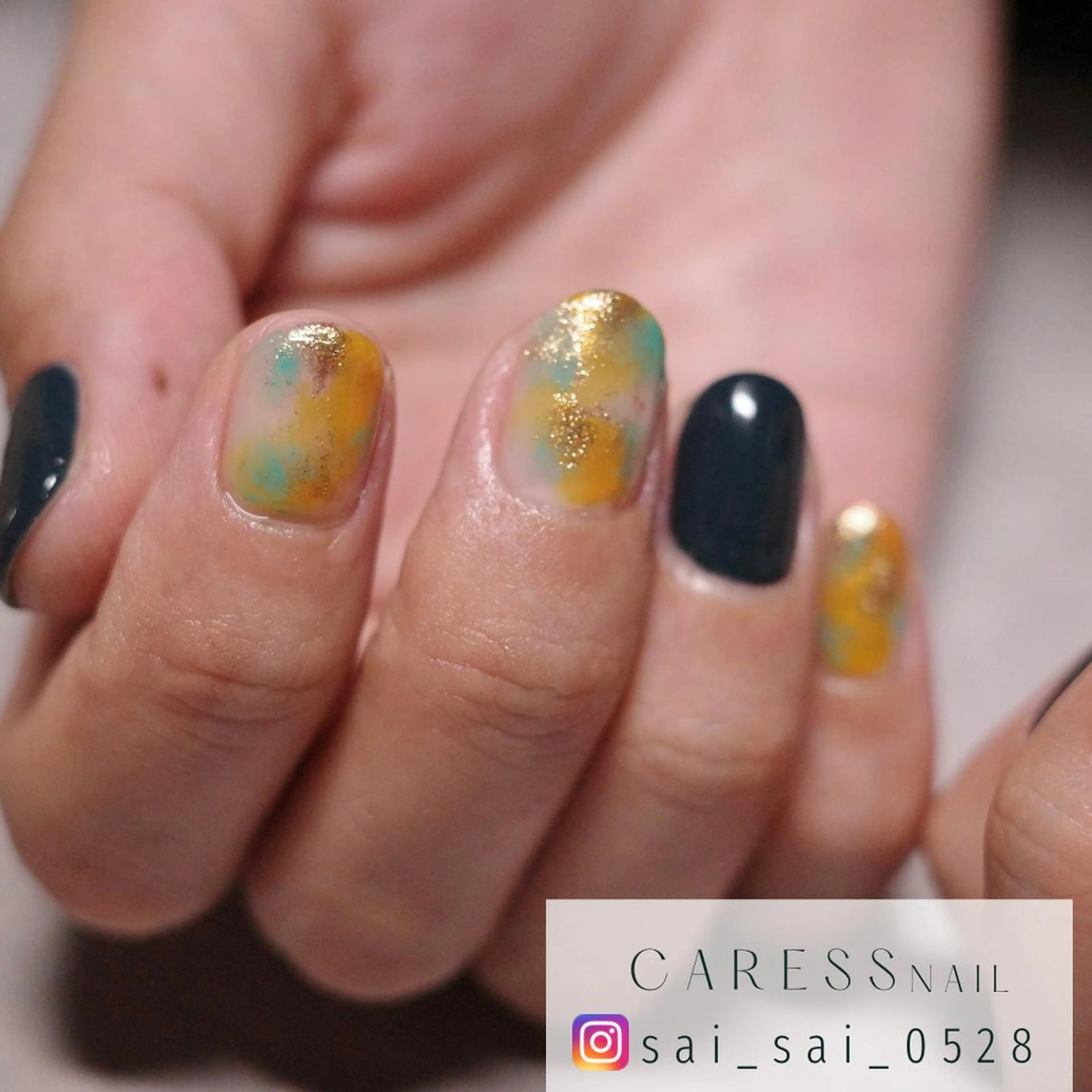 ネイル caress  nail カレスネイル　代々木上原所属・カレスネイル さいのネイルデザイン