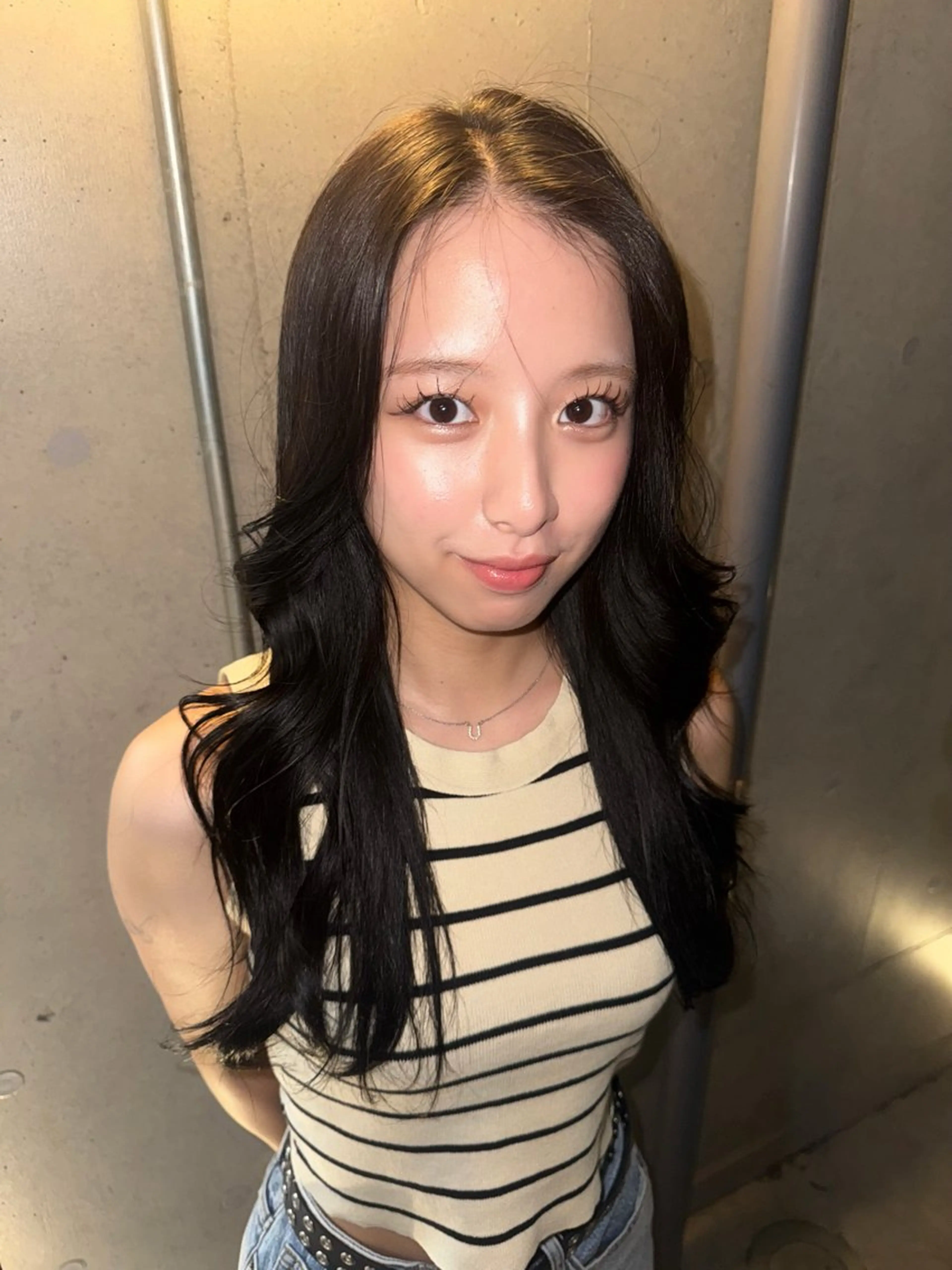 ロング カラー aco ohnoのヘアスタイル