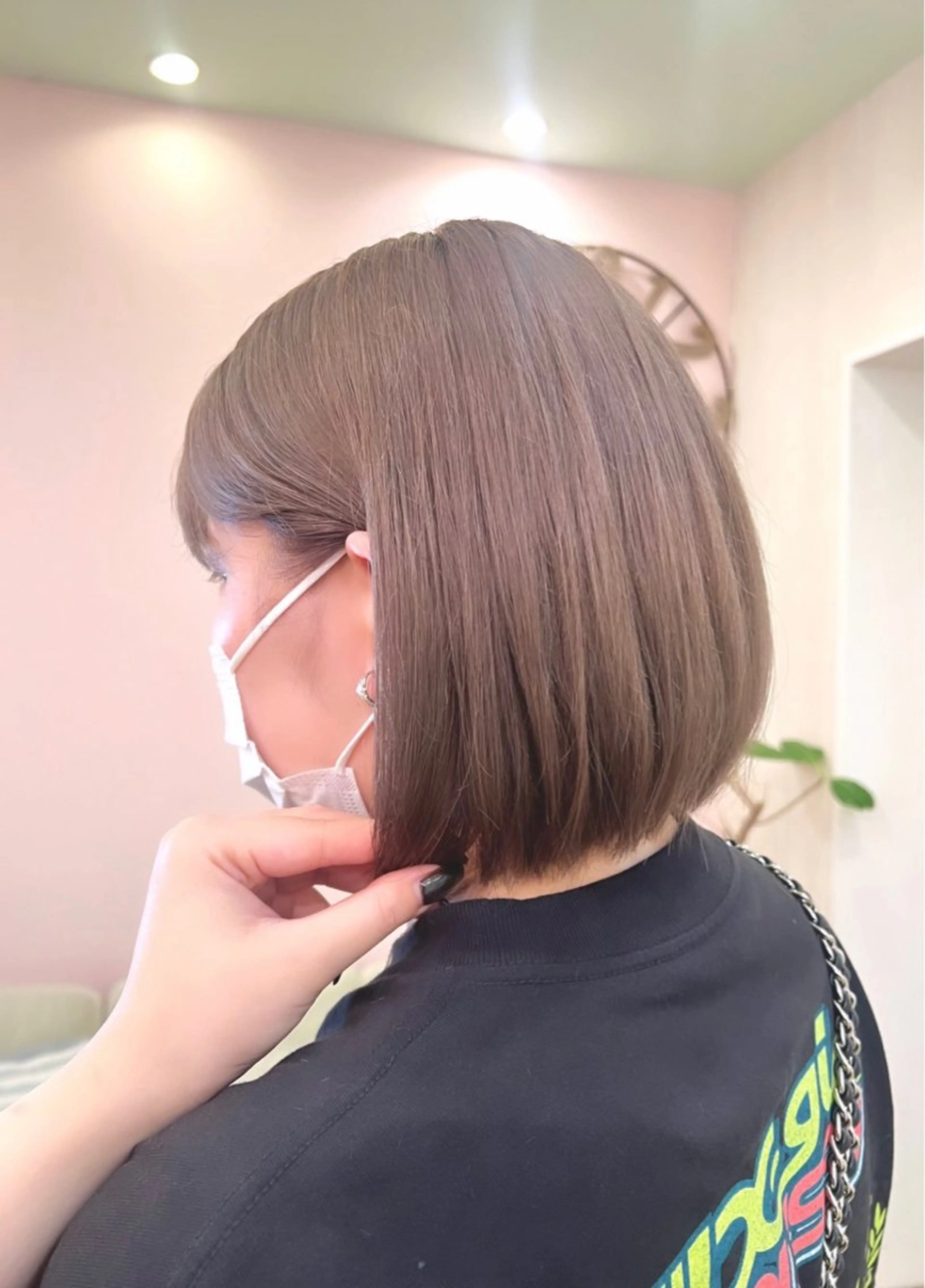 ショート カラー 🎀野崎 美玖𝜗𝜚˚⋆のヘアスタイル