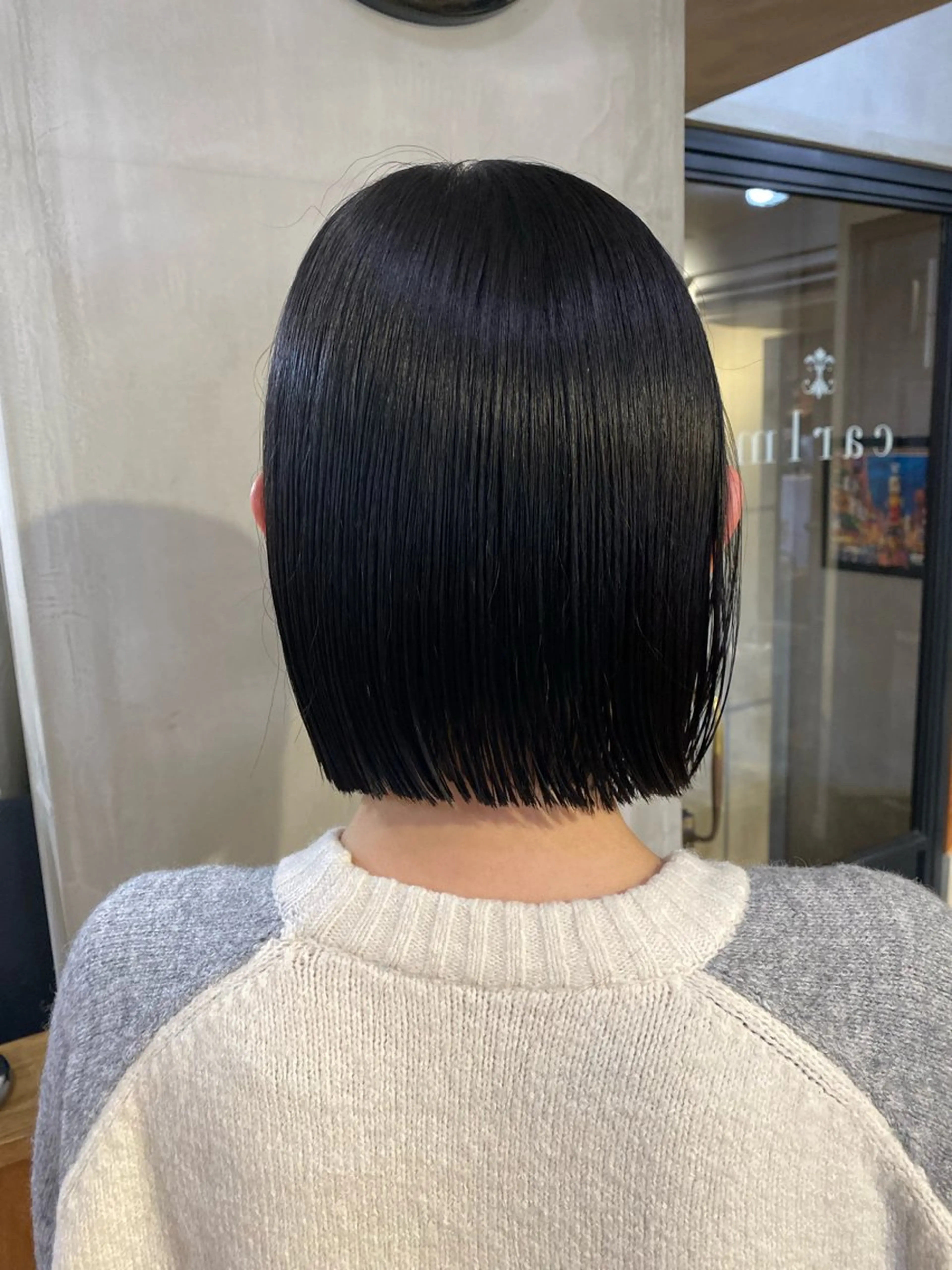 ショート ボブ 齋藤 リクのヘアスタイル