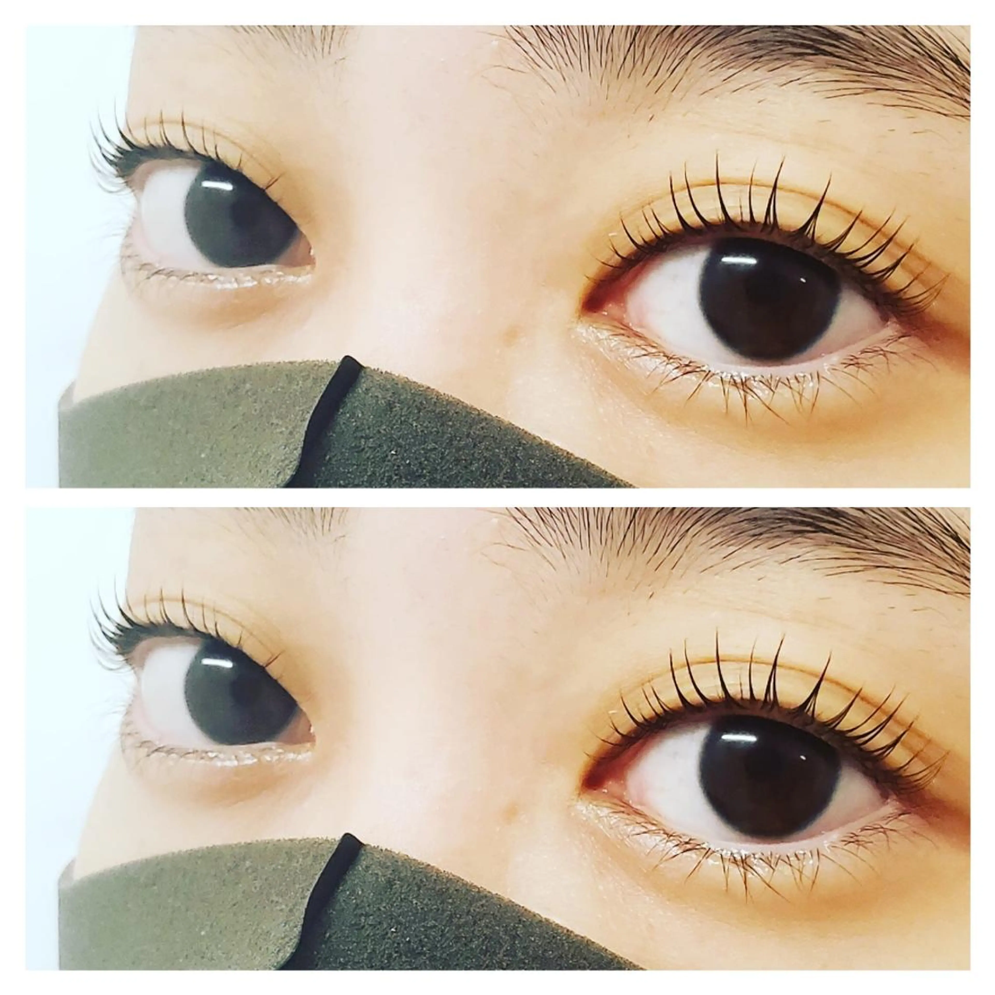 マツエク・マツパ 一重×まつ毛パーマ Crescent Eye Yuiのマツエク・マツパデザイン