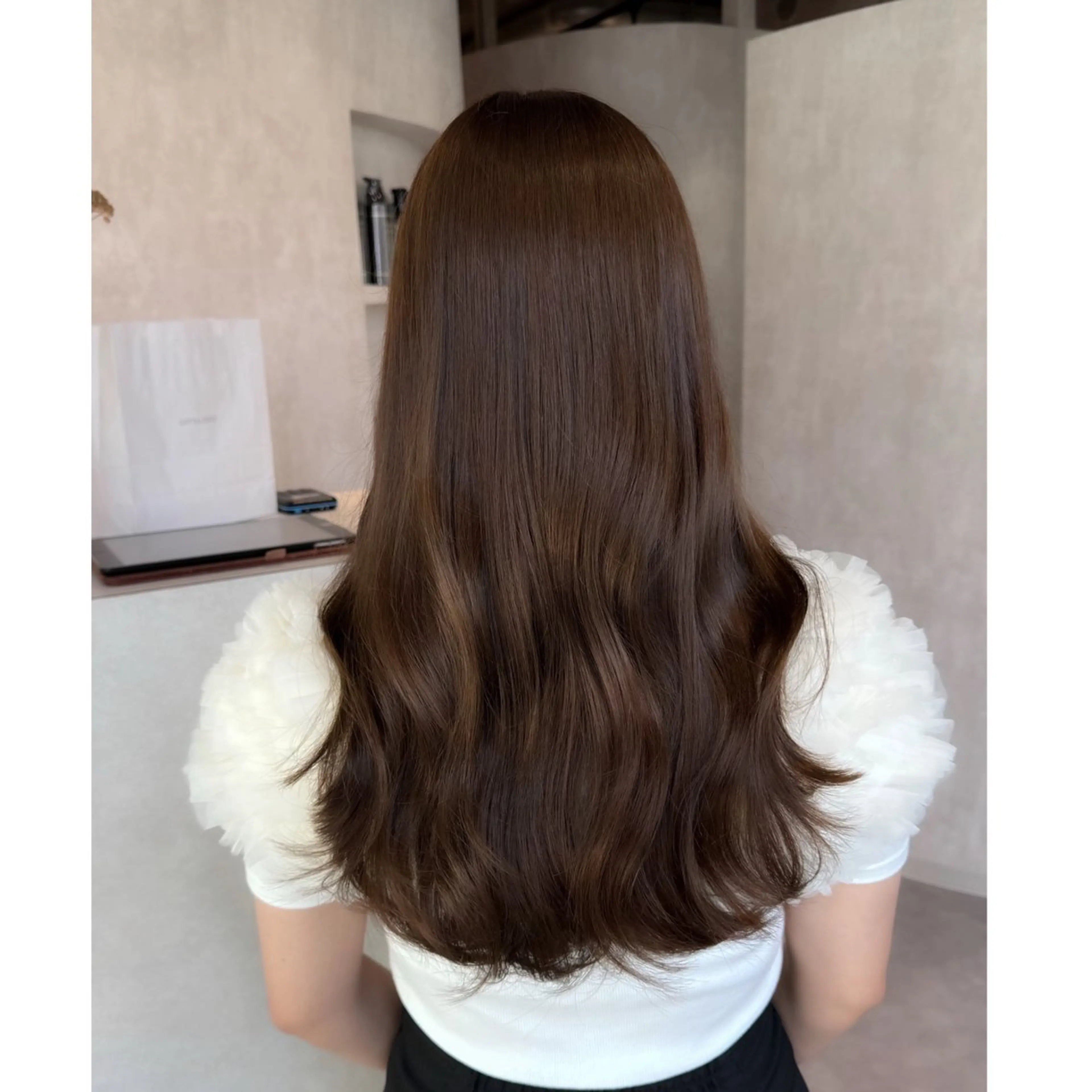 【低ダメージ】ハーフブリーチ＋カラーの写真